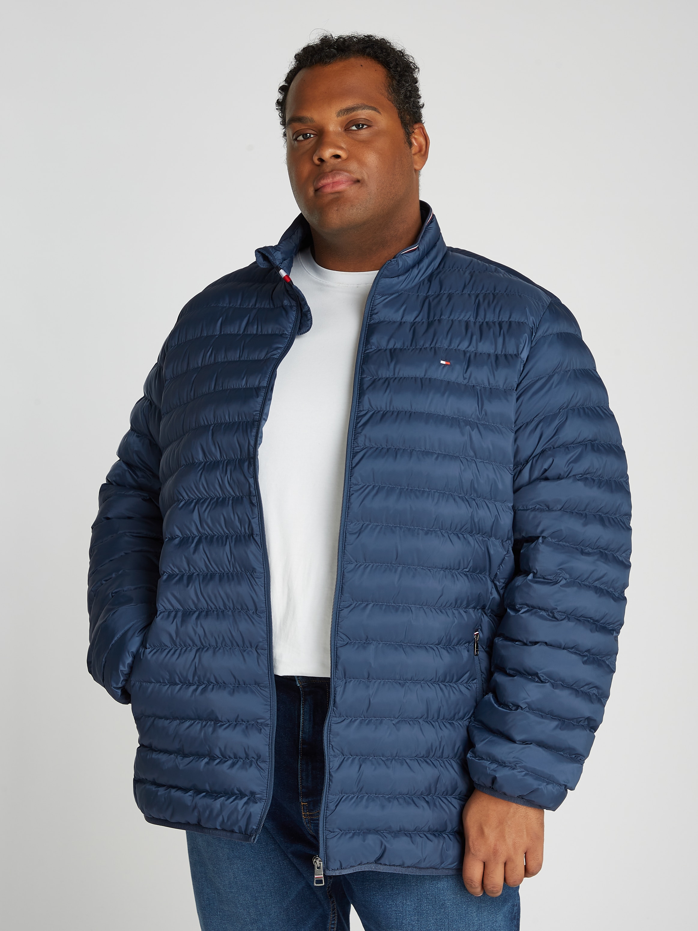 TOMMY HILFIGER Big & Tall Steppjacke »BT-PACKABLE RECYCLED JACKET-B«, Große Größen