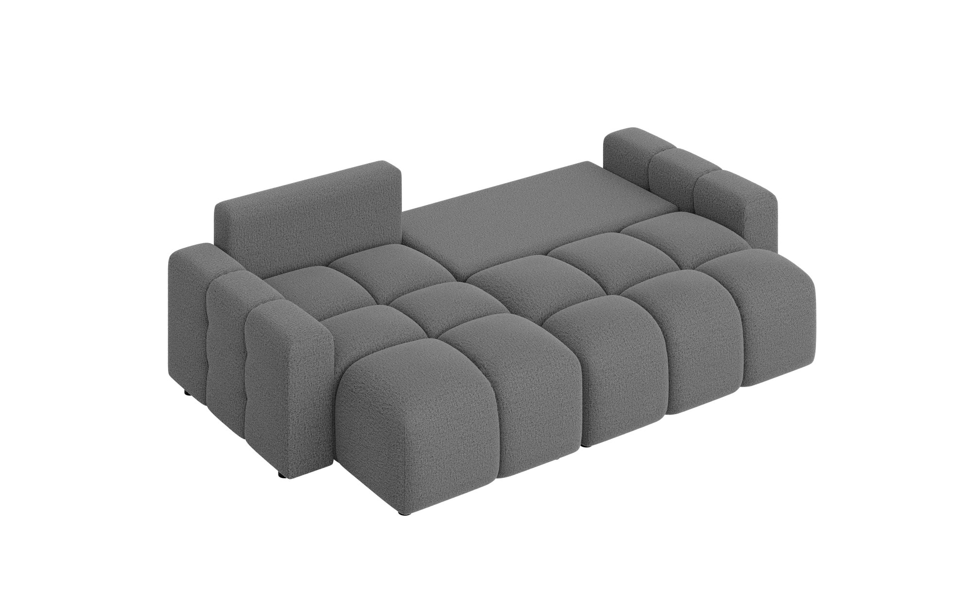 Home affaire Ecksofa »FELICI, Schlafsofa 233cm, L-Form mit Recamiere beidseitig montierbar« Designsofa mit Bettfunktion und Bettkasten, Maße B/T/H: 233/142/88 cm