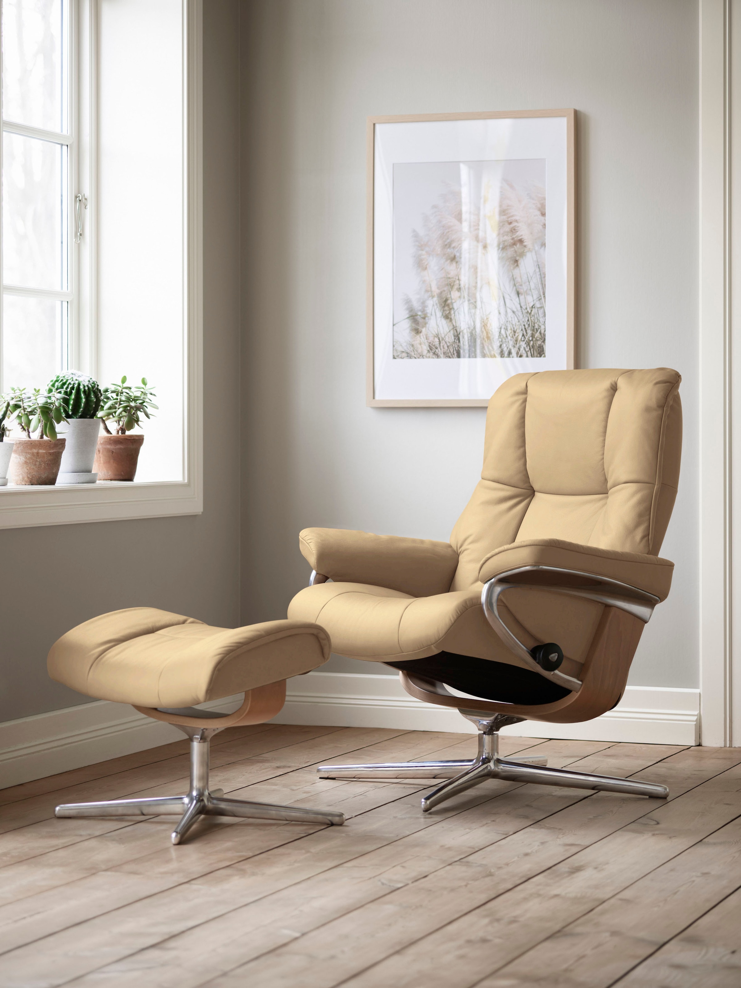Stressless® Relaxsessel »Mayfair«, (Set, Relaxsessel mit Hocker), mit Hocke günstig online kaufen
