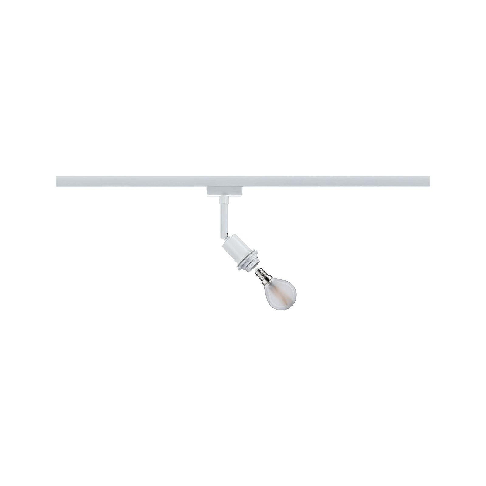 Paulmann Schienensystem-Leuchten »URail Schienenspot DecoSystems Basic E14 max. 20W 230V«, Einzelspot, dimmbar