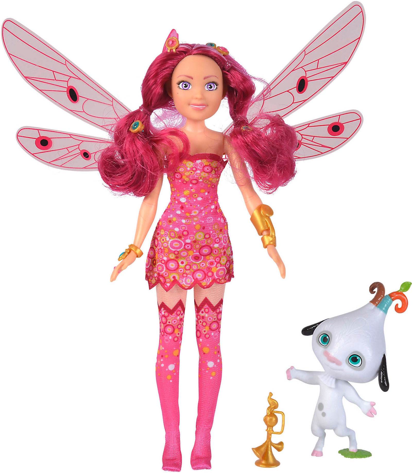 SIMBA Anziehpuppe »Mia and Me - Mia+ Phuddle«, (Set, 3 tlg.)