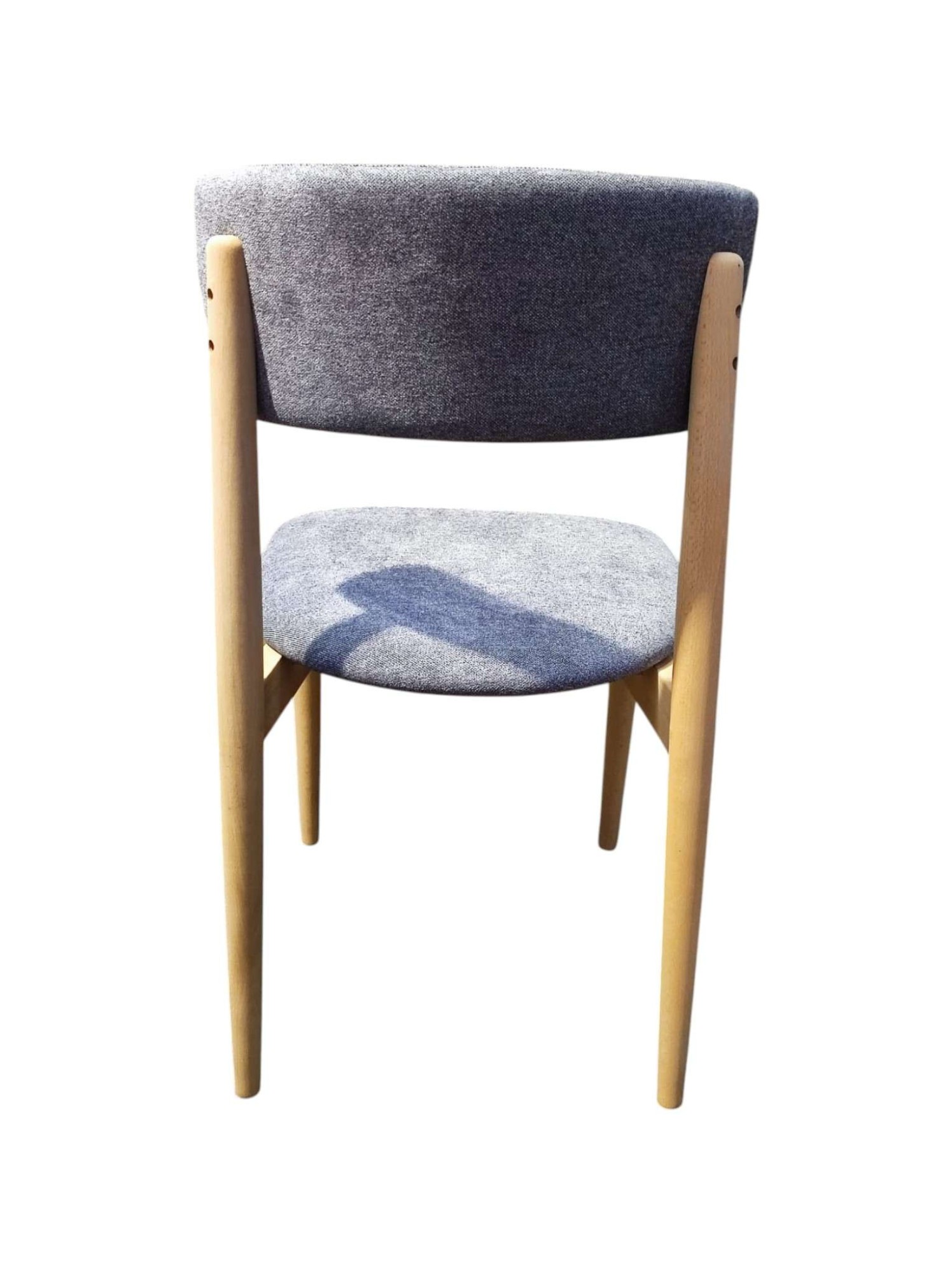 OTTO home Polsterstuhl »Jan Esszimmerstuhl, Küchenstuhl, 4-Fußstuhl« () 2 Stk.Chenille, Massivholzbeine, Retro