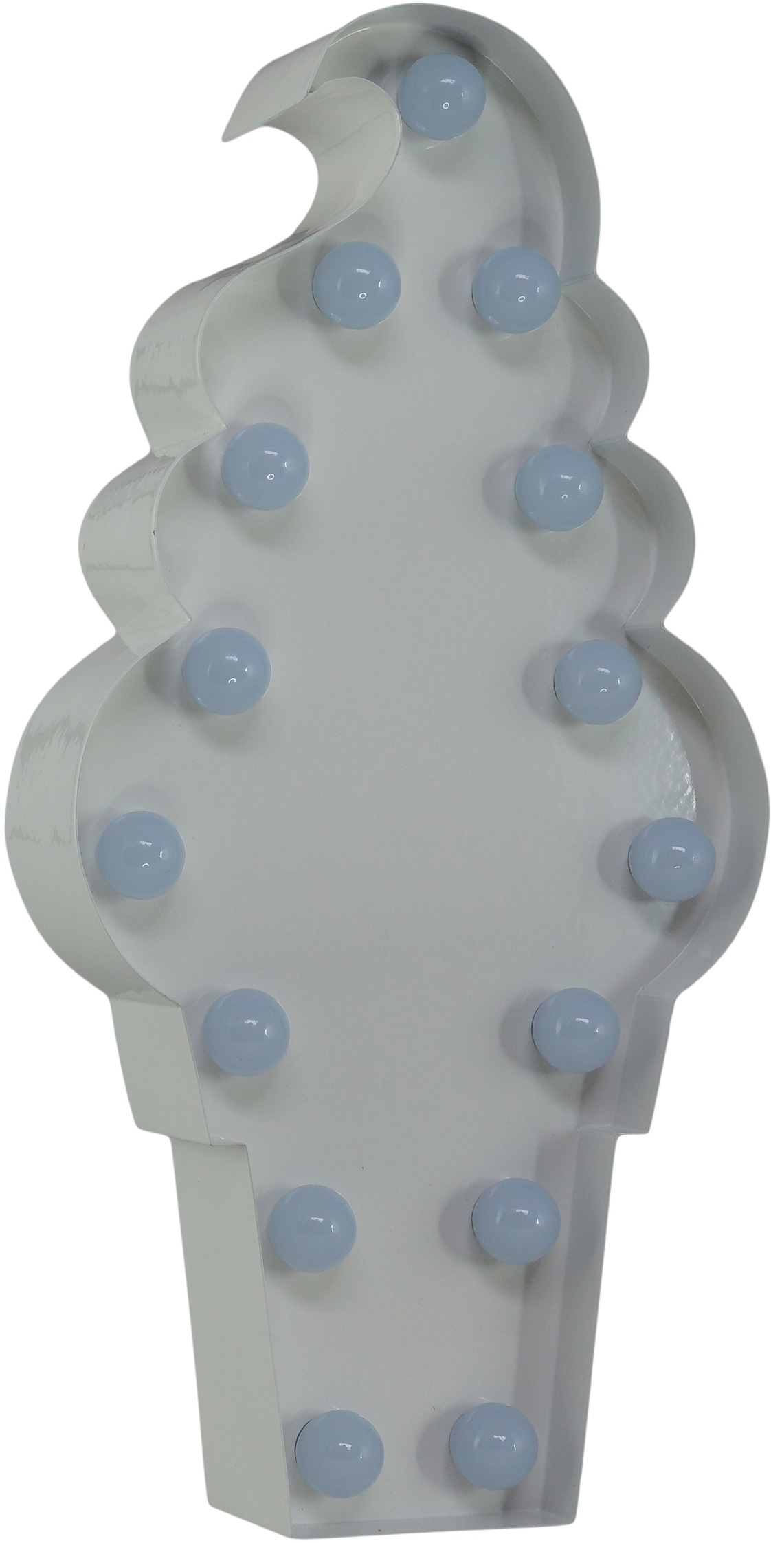 MARQUEE LIGHTS LED Dekolicht »Icecream« LED-Modul 1 Stk. Warmweiß Wandlampe günstig online kaufen
