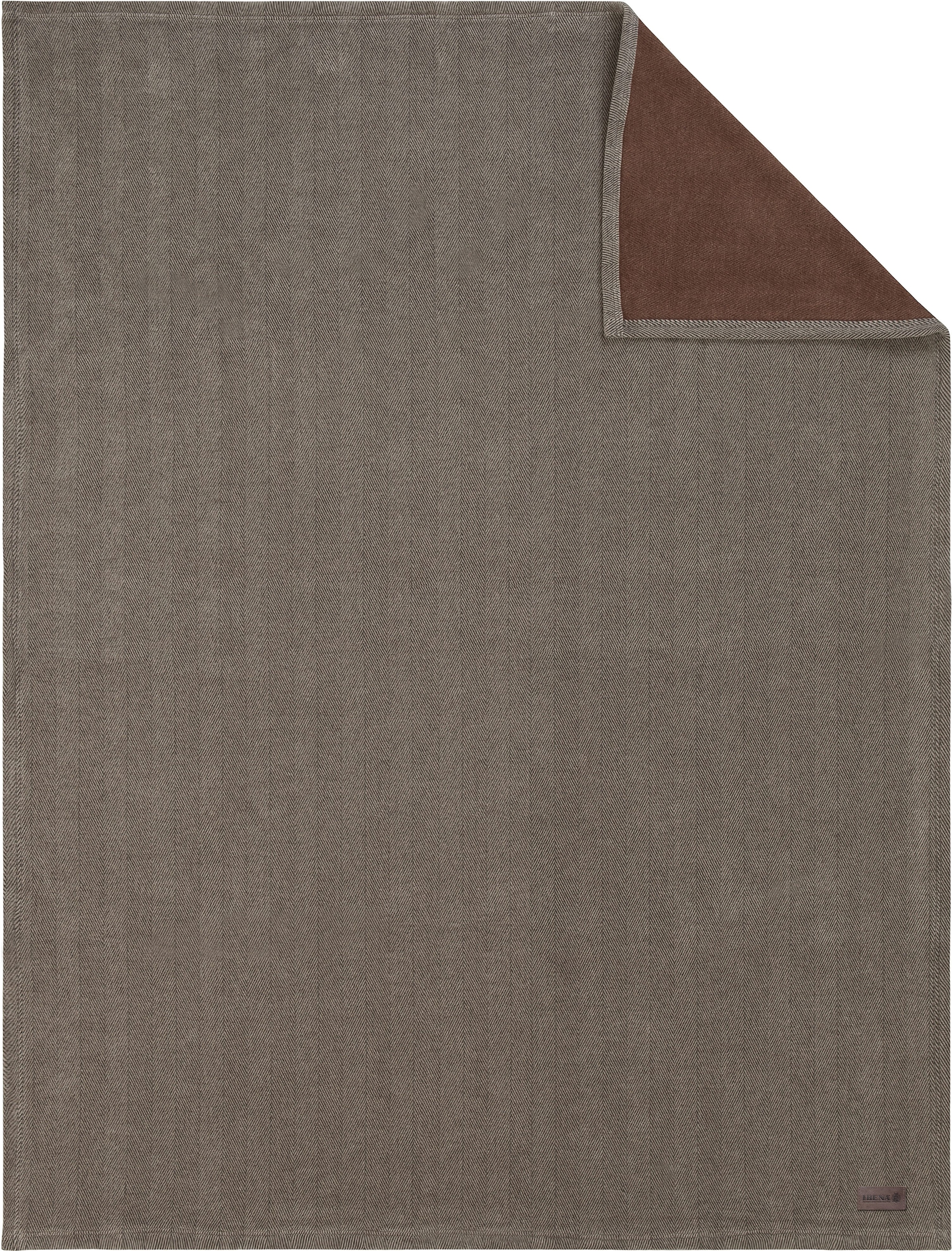 IBENA Wohndecke »Kulturgut« mit Wendeoptik, Kuscheldecke