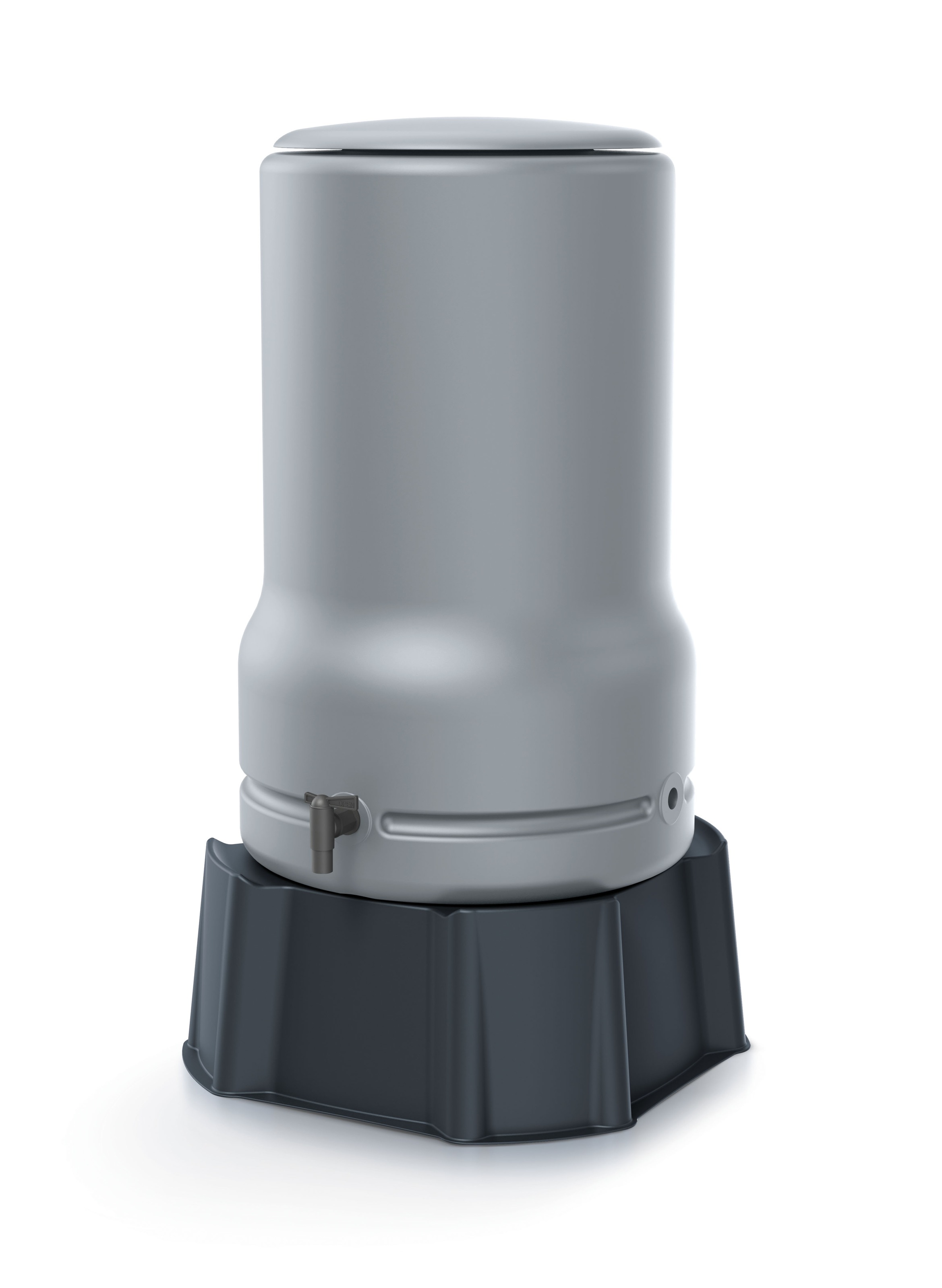 PROSPERPLAST Regentonne »Aquabell« grau glatt