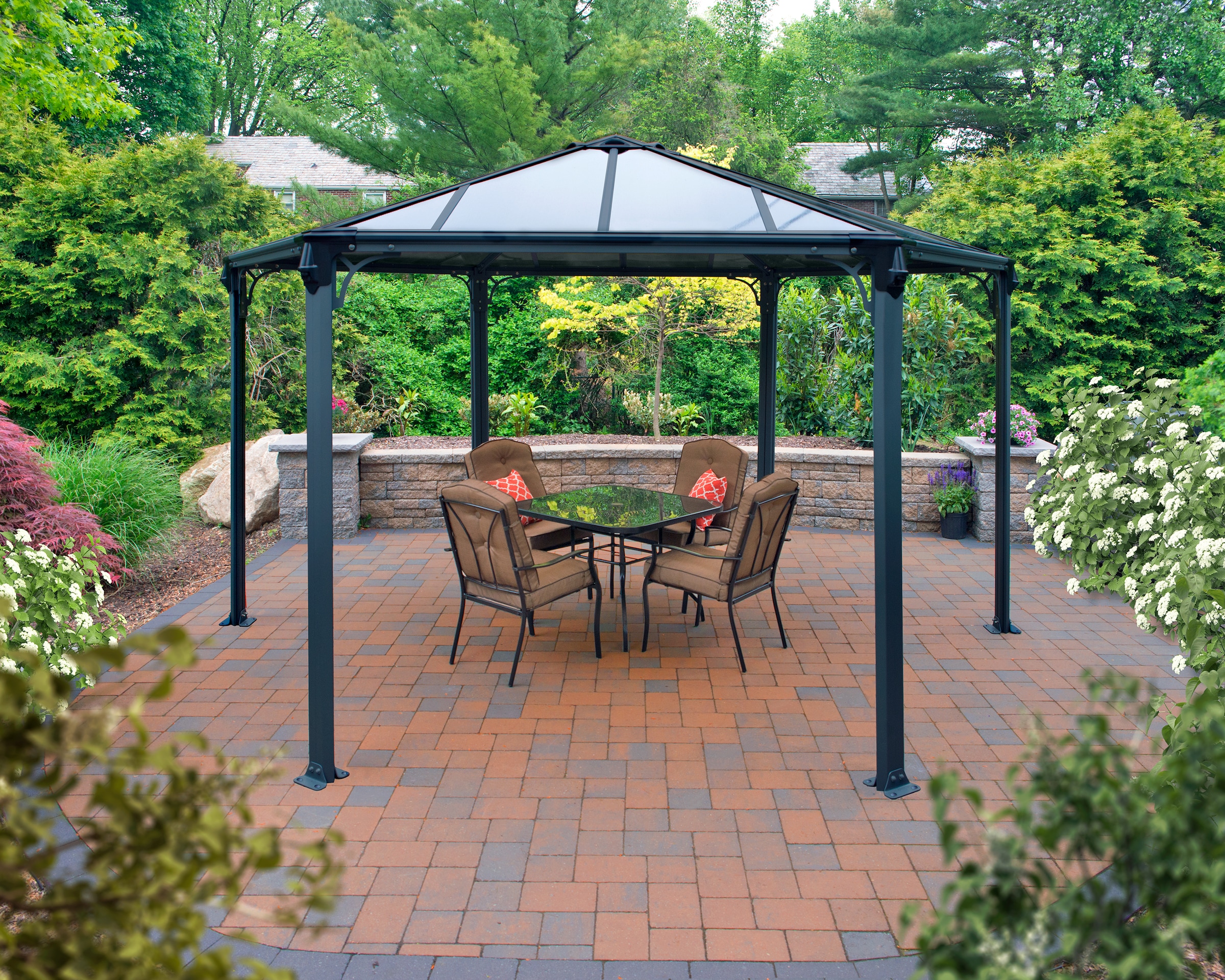 Palram - Canopia Pavillon »Monaco«, BxT: 390x450 cm