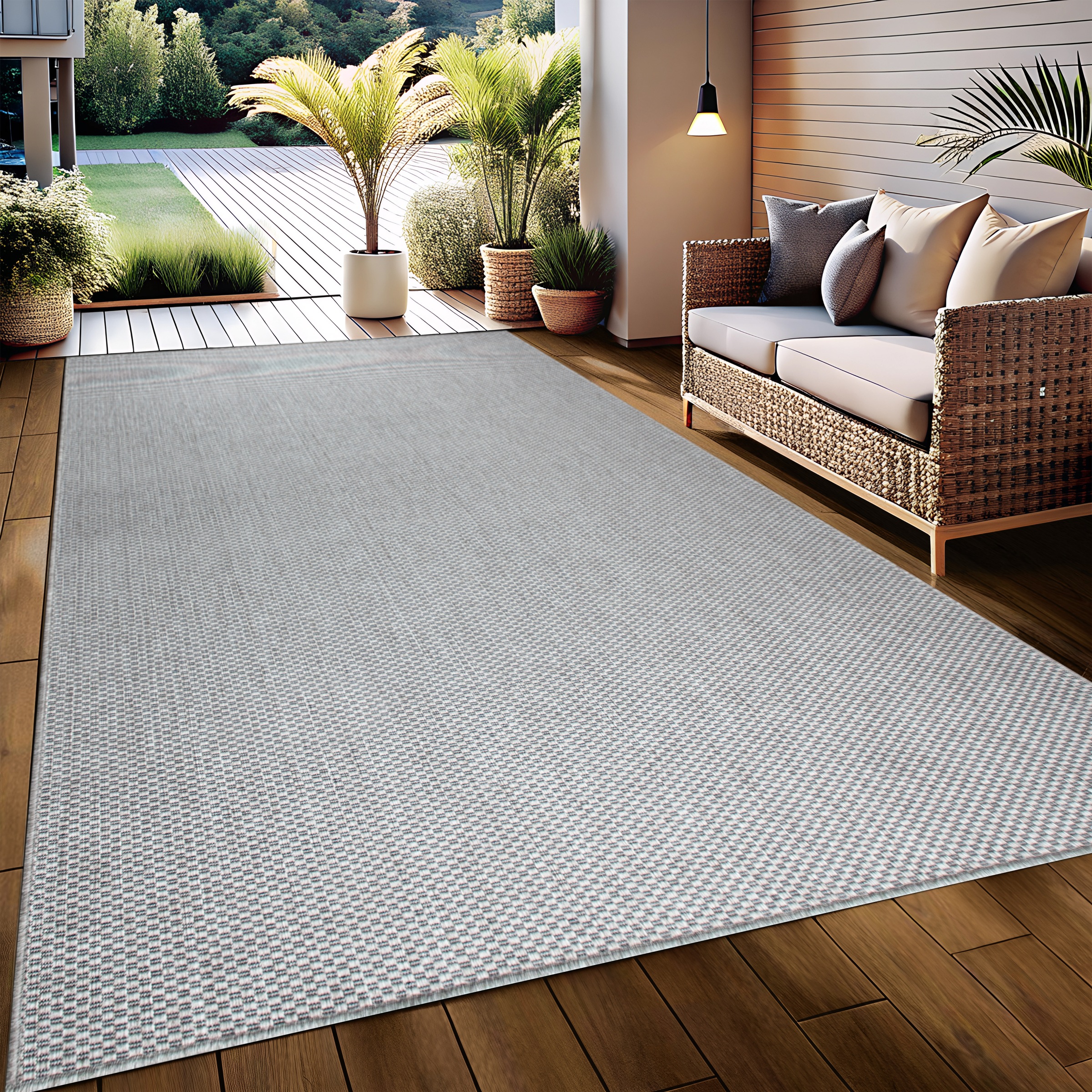 my home Teppich »Venedig auch als Läufer erhältlich«, rechteckig, 4 mm Höhe günstig online kaufen