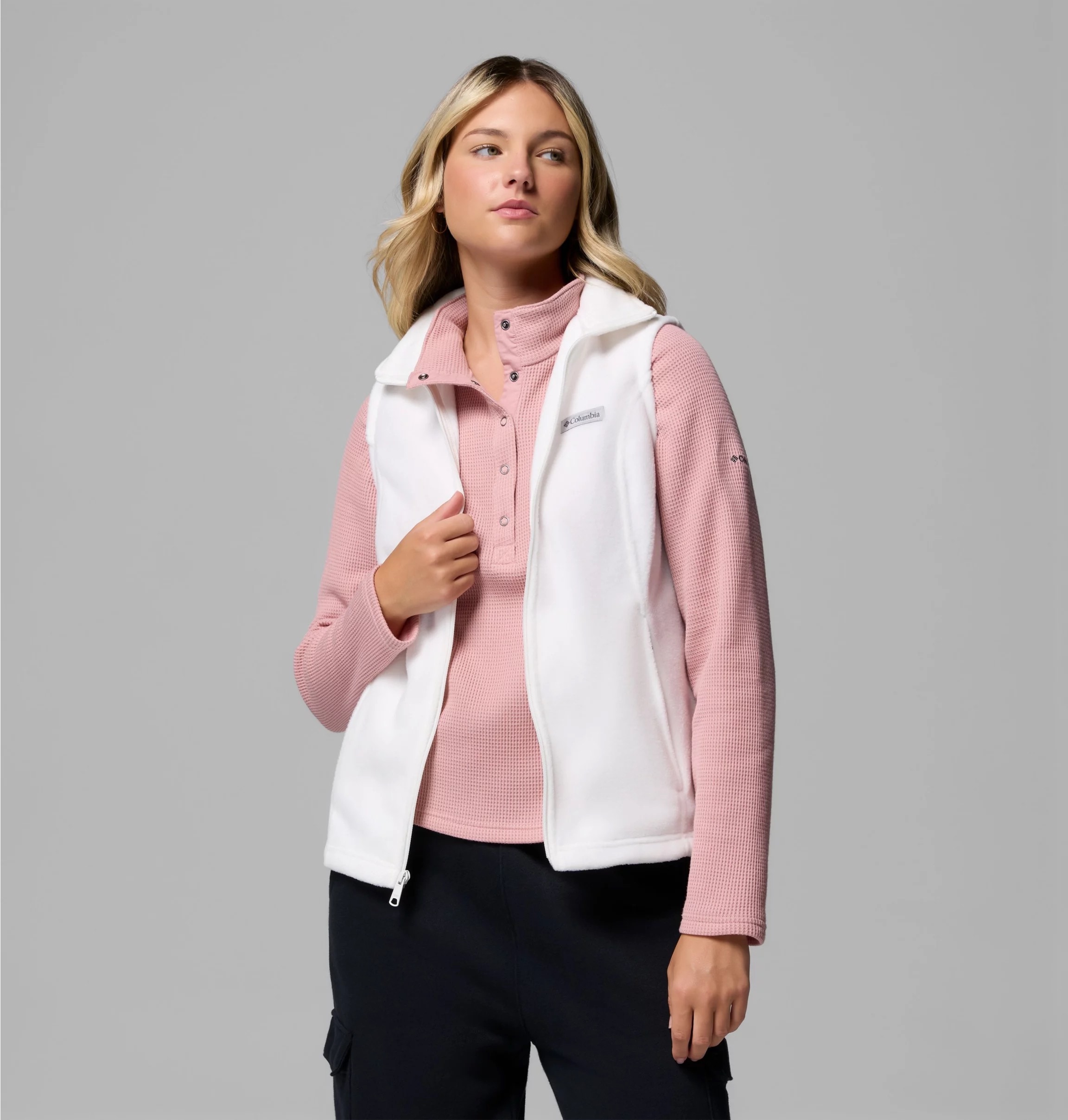 Columbia Fleeceweste »Benton Springs Vest« aus atmungsaktivem Material, schnell trocknend, sportlicher Stil