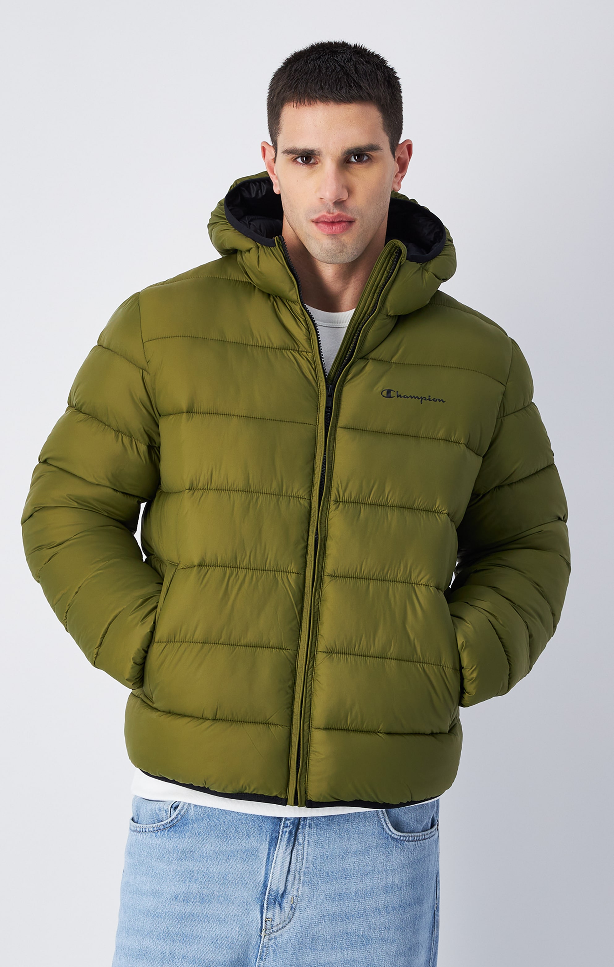 Steppjacke »Hooded Jacket«, mit Kapuze