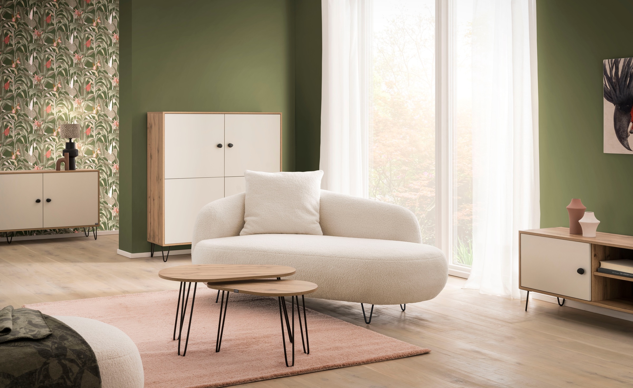 LOOKS by Wolfgang Joop Couchtisch »Looks Organic«, Mit ovaler Tischplatte u günstig online kaufen