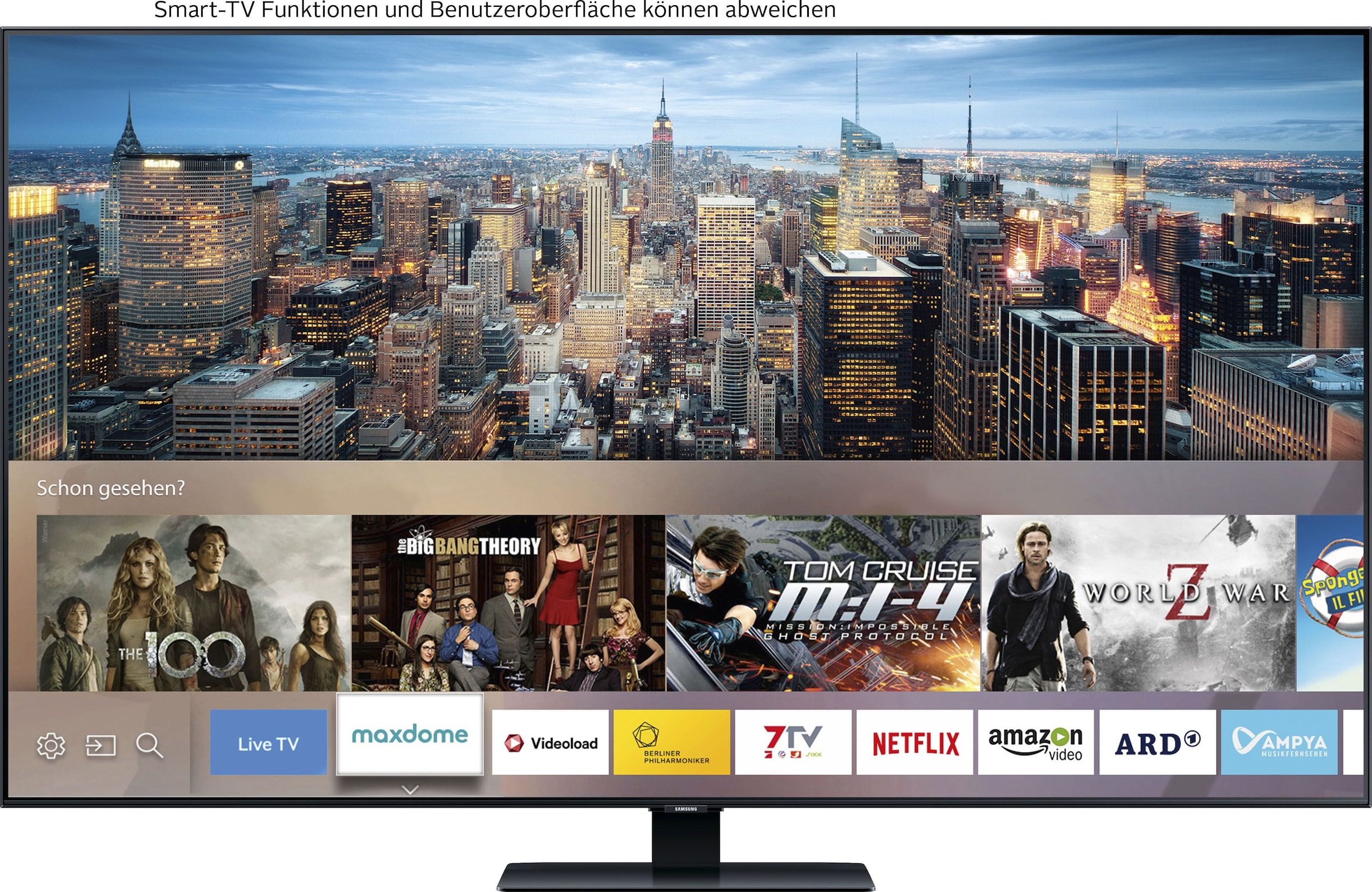 2. Bild von Samsung QLED-Fernseher »GQ75Q80TGT«, 4K Ultra HD, Smart-TV, Quantum HDR 1500,Quantum Prozessor 4K,Direct Full Array