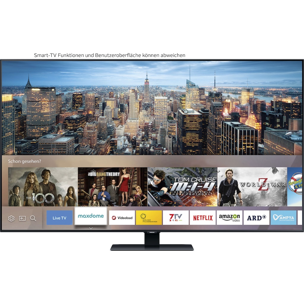 Samsung QLED-Fernseher »GQ75Q80TGT«, 189 cm/75 Zoll, 4K Ultra HD, Smart-TV