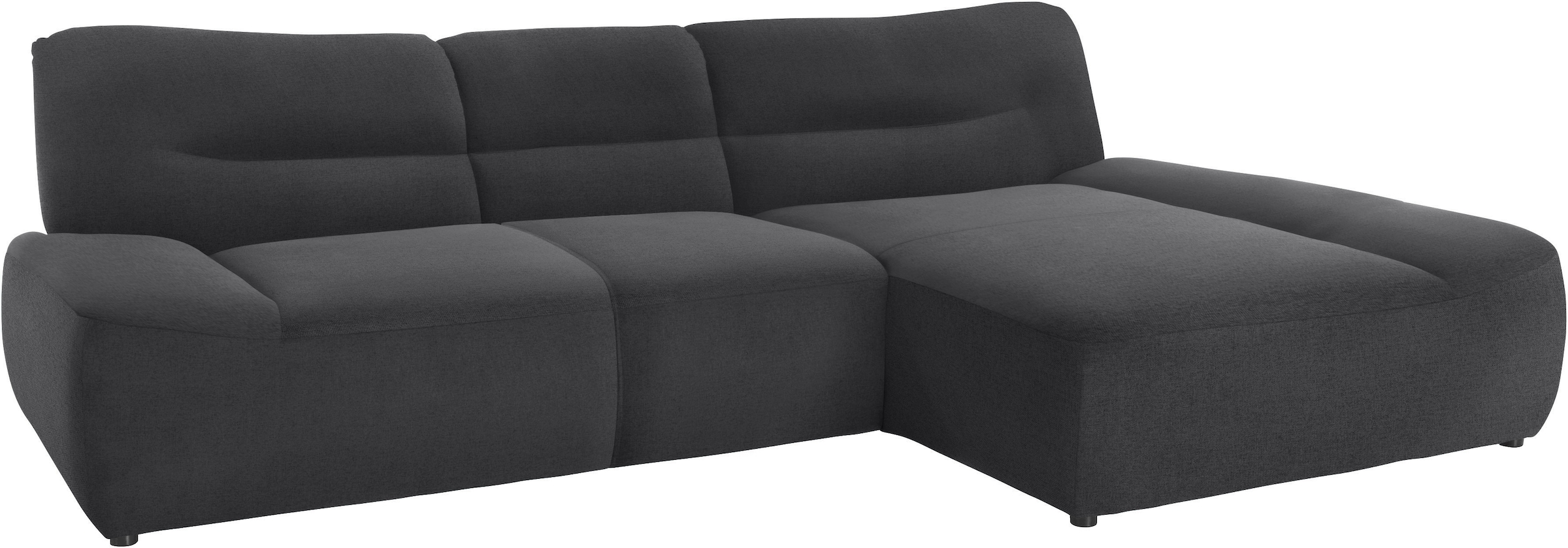 DOMO collection Ecksofa »Cesena moderne Polsterecke mit flachen Armlehnen, L-Form«, fester Sitzkomfort, frei im Raum stellbar