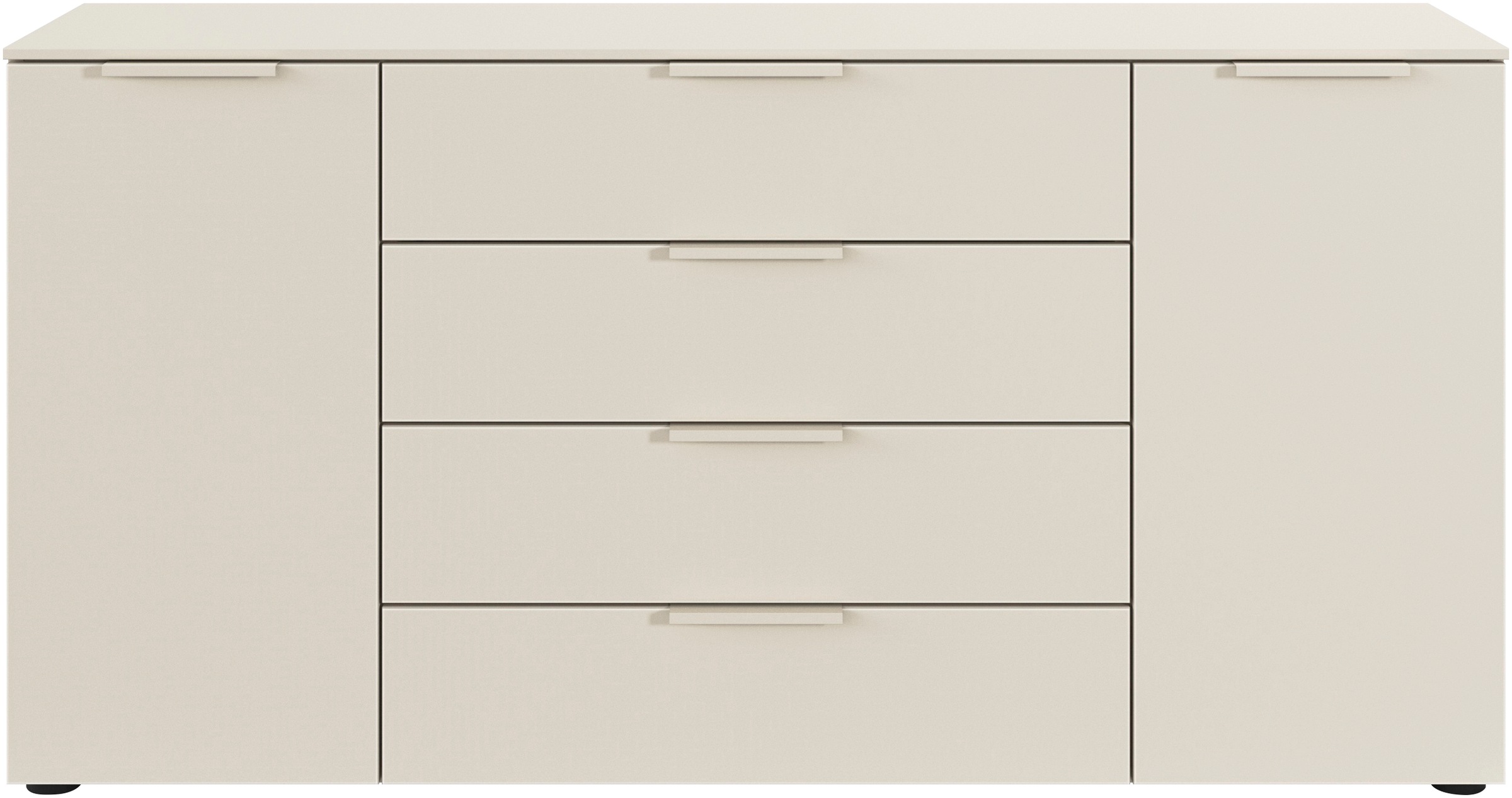 LeGer Home by Lena Gercke Kommode »Serina«, mit 4 Schubkästen und 2 Türen sowie Metallgriffen MADE IN GERMANY