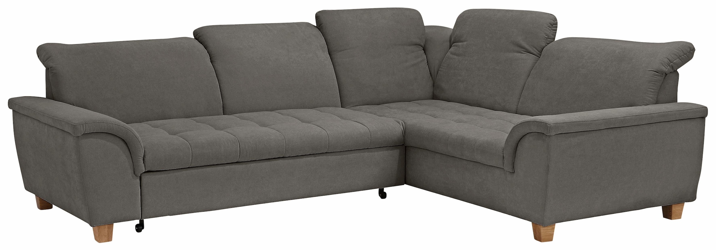 Home affaire Ecksofa »Lyla L-Form«, wahlweise mit Rückenfunktion und Bettfunktion