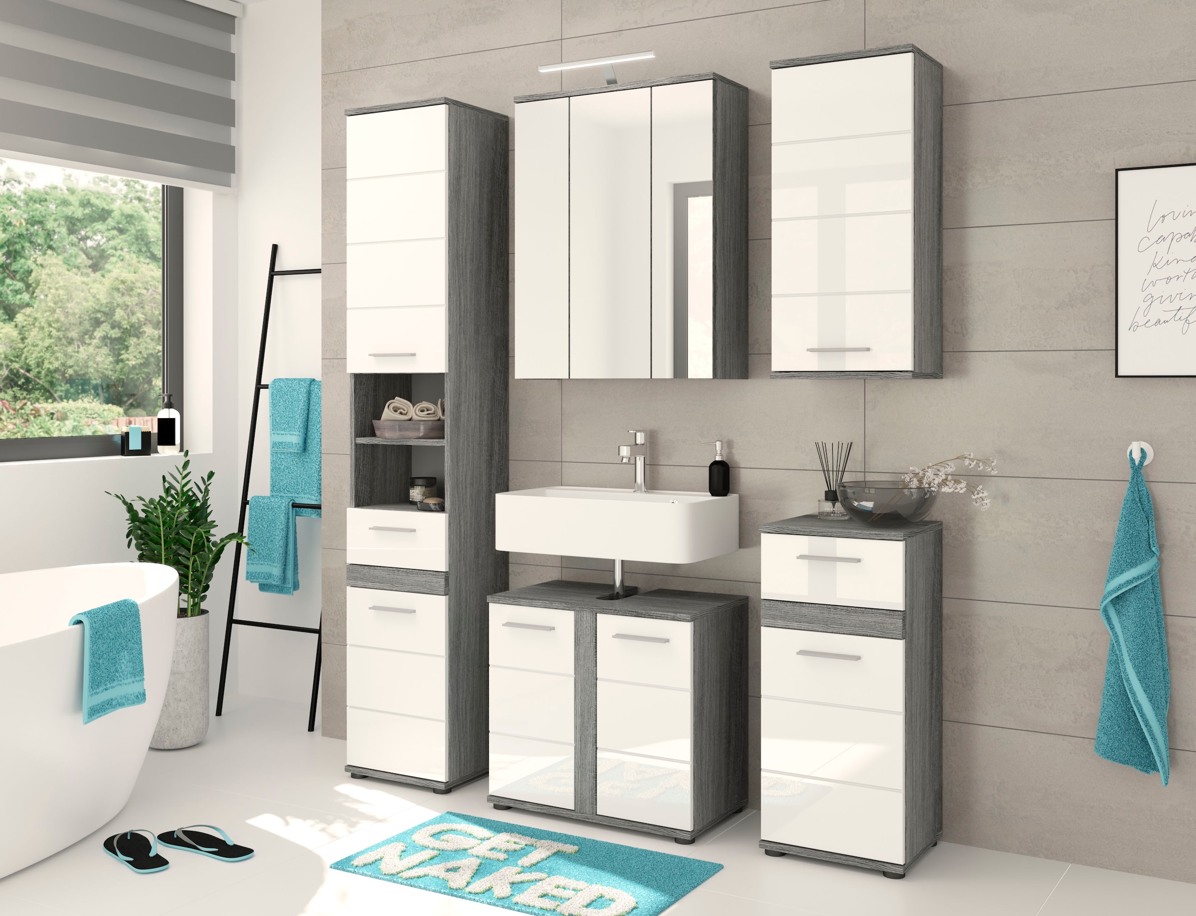 welltime Badezimmerspiegelschrank »Lucca« online bestellen