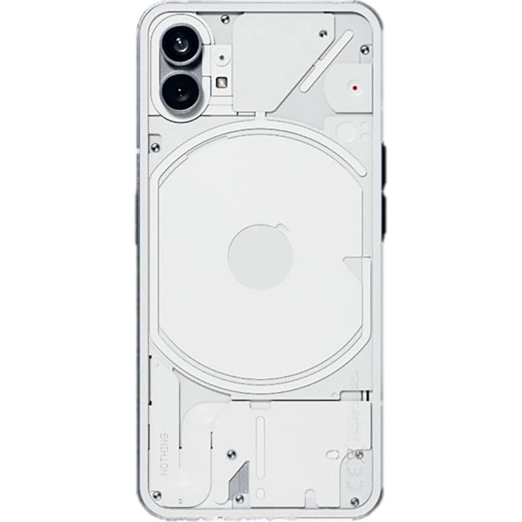 NOTHING Smartphone »Phone (1)«, White, 16,64 cm/6,5 Zoll, 256 GB Speicherplatz, 50 MP Kamera