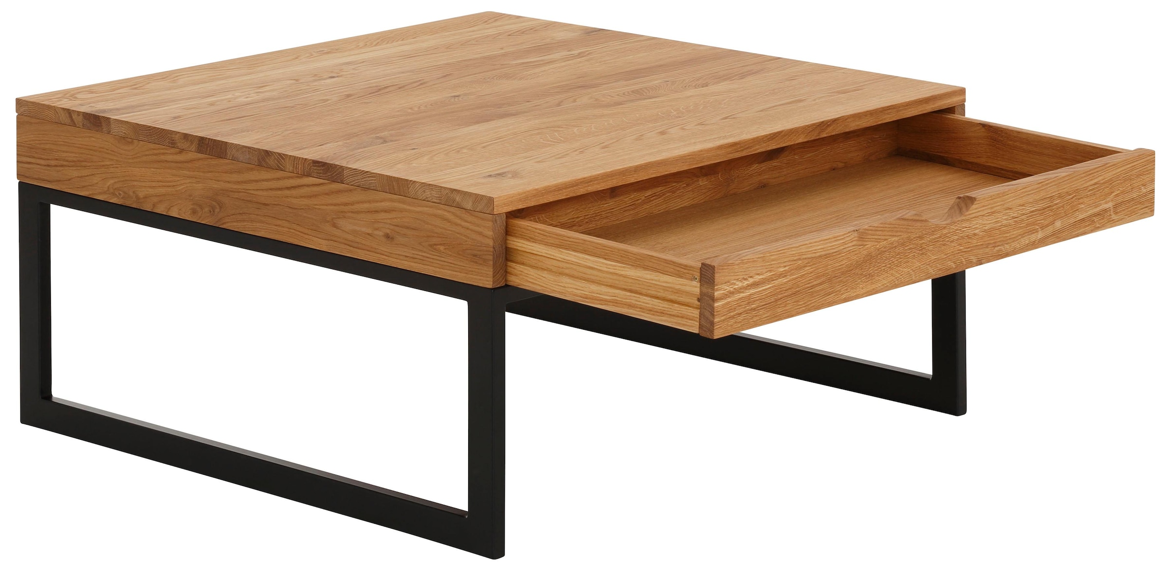 Home affaire Couchtisch »Betula«, zertifiziertes Massivholz (Eiche), in 3 verschiedenen Farbvarianten