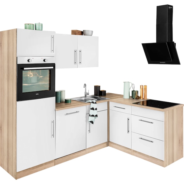 wiho Küchen Winkelküche »Cali«, ohne E-Geräte, Stellbreite 230 x 170 cm  jetzt im %Sale