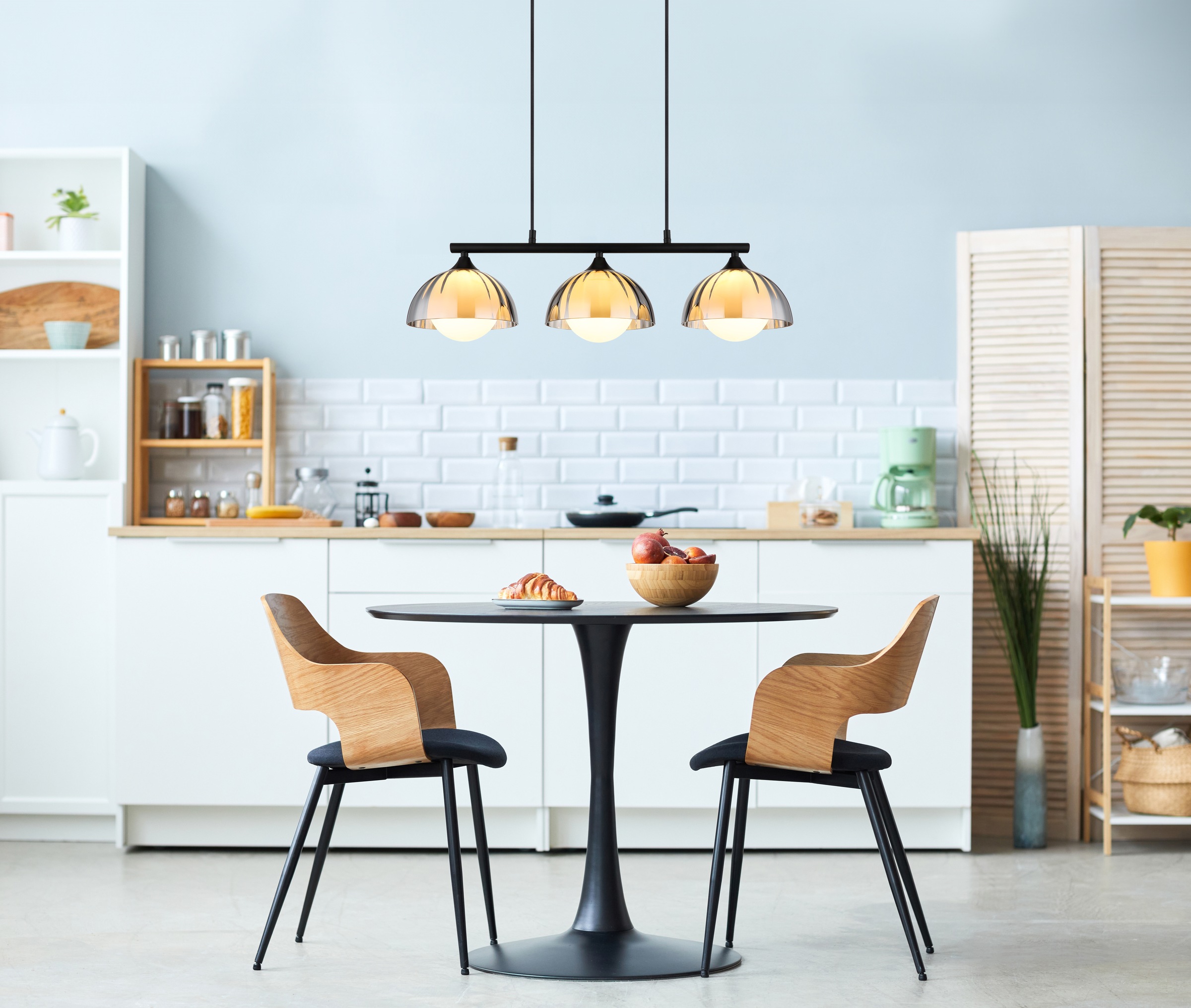 NOWA Pendelleuchte »EVA« G9 1 Stk. Glas, Glaskugel opal, Hängeleuchte, Wohn günstig online kaufen