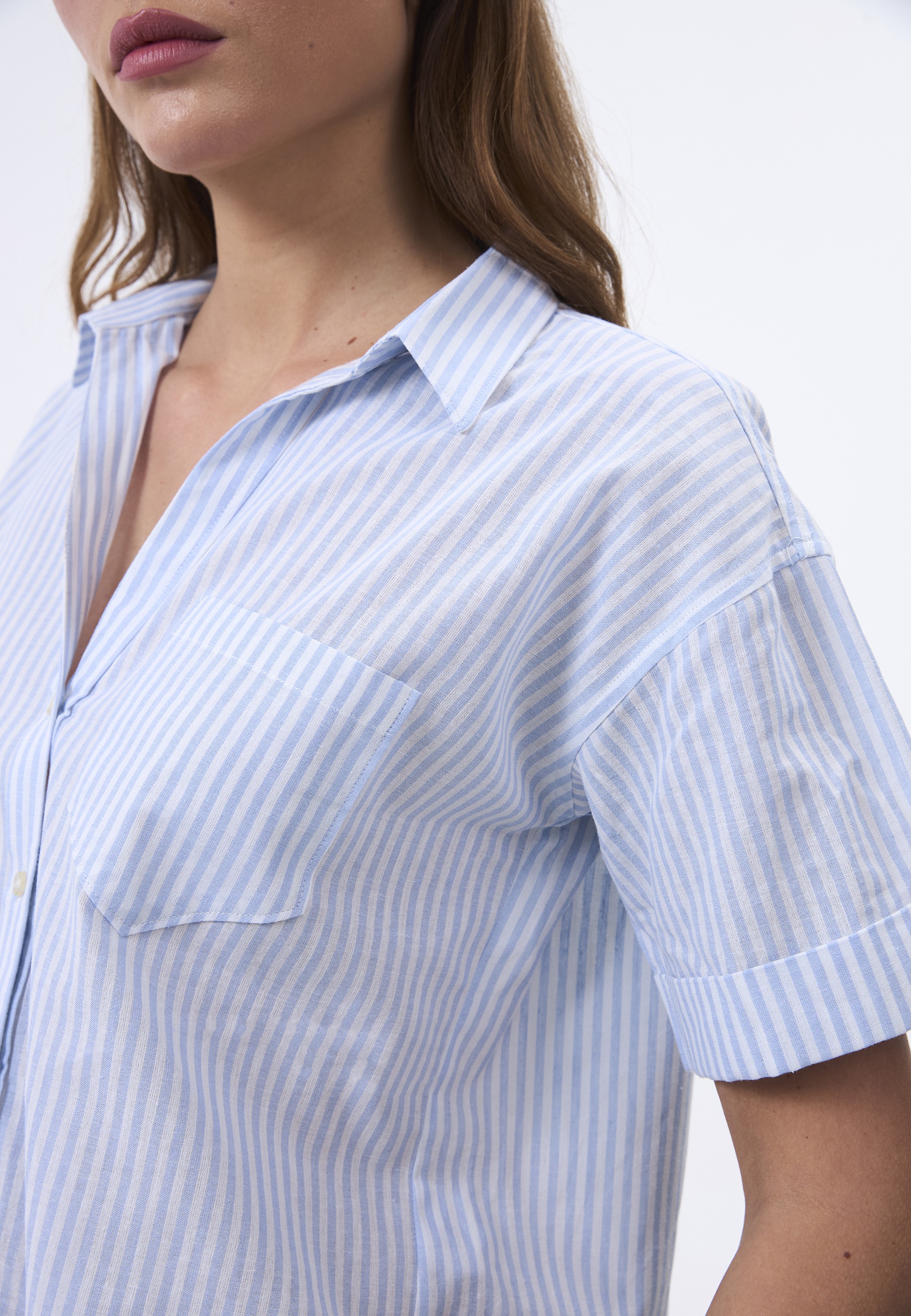 Felix Hardy Kurzarmbluse »Hemd«