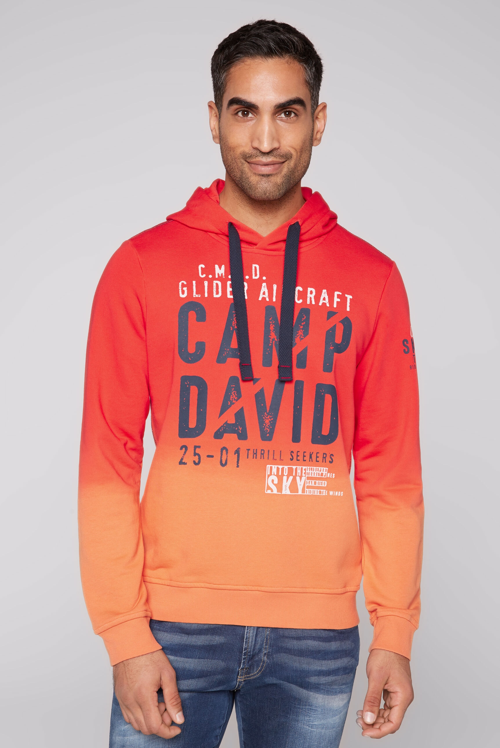 mit Kapuzensweatshirt, DAVID CAMP kaufen online Farbverlauf