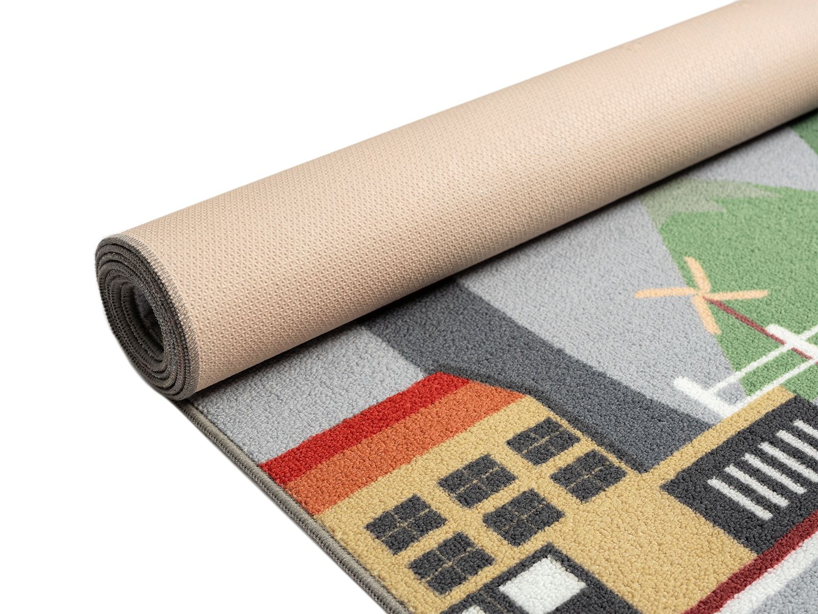the carpet Teppich »Happy Life«, rechteckig, 4 mm Höhe, Life Kinderzimmer Teppich Spielteppich pflegeleicht