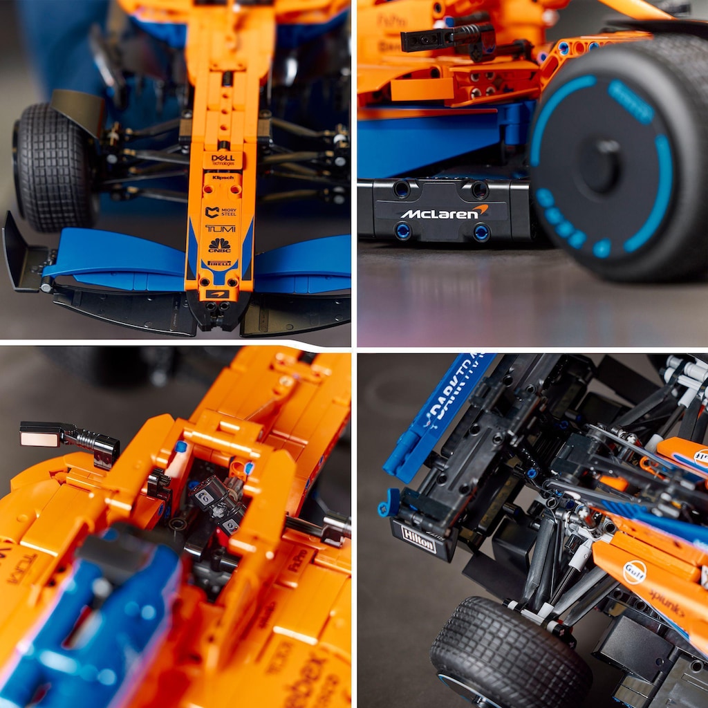 LEGO® Konstruktionsspielsteine »McLaren Formel 1™ Rennwagen (42141), LEGO® Technic«, (1432 St.)