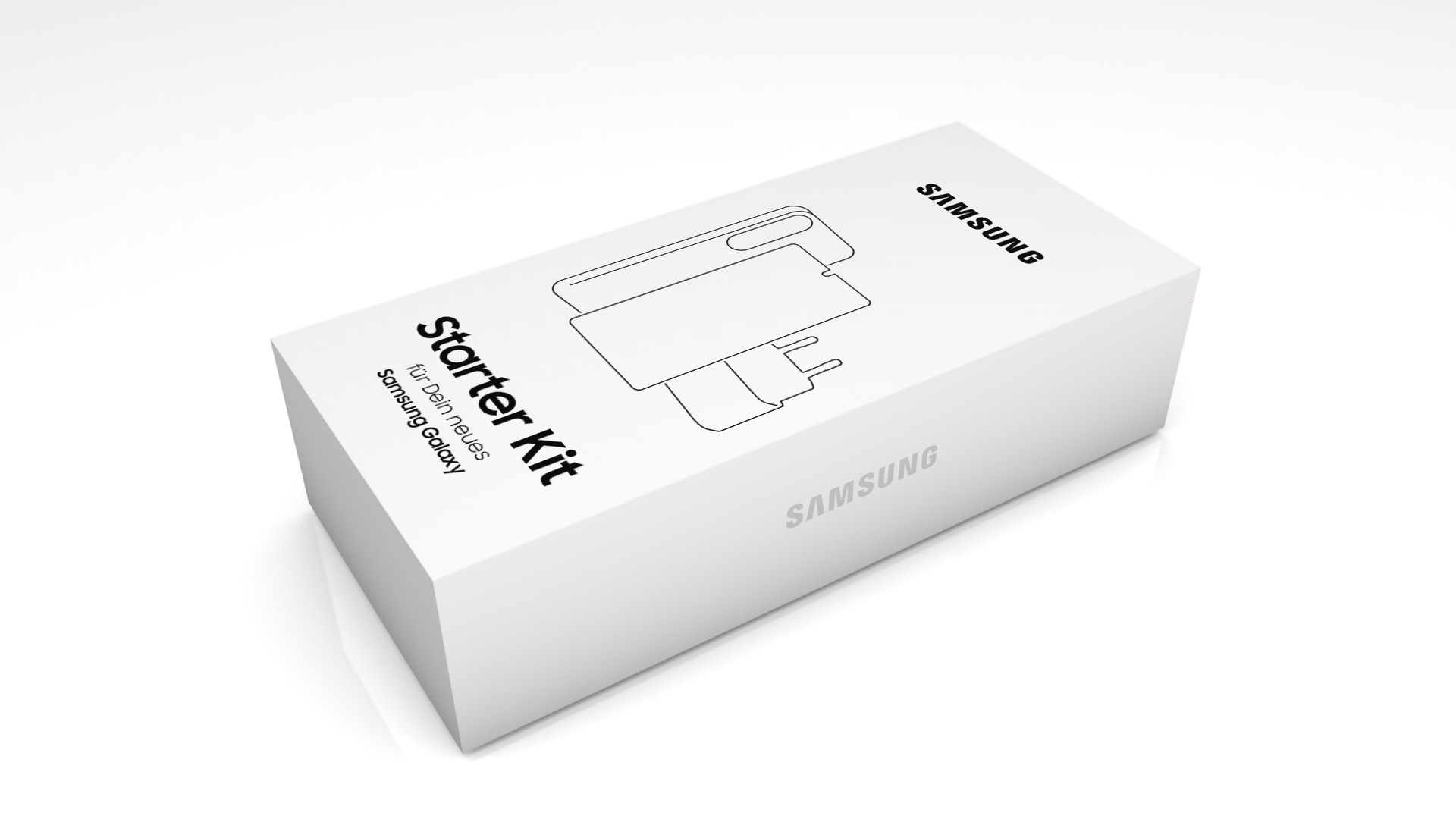Samsung USB-Ladegerät »Starterkit für Galaxy S26 Ultra - Original Case + Glas + 25 W Charger«
