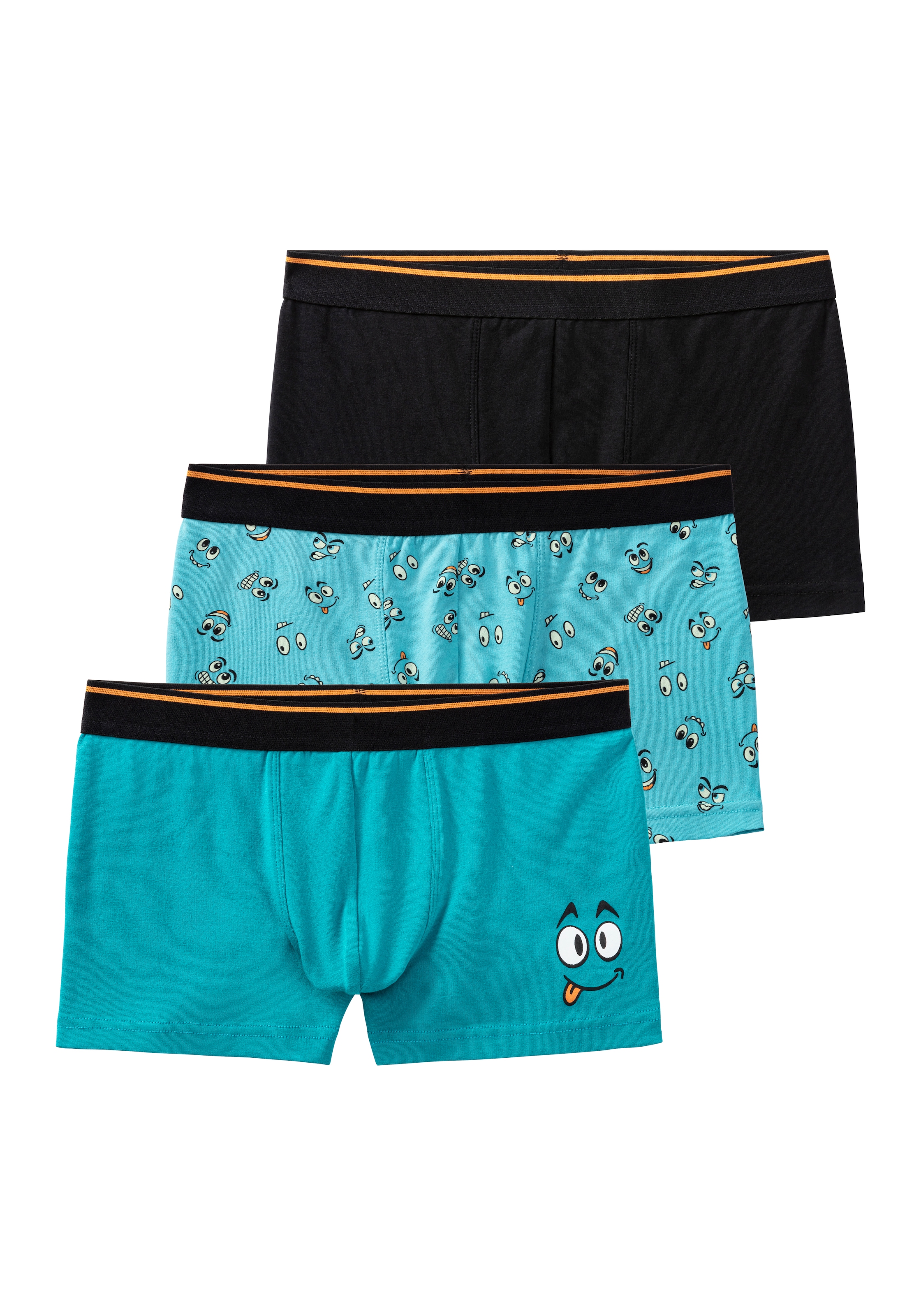 AUTHENTIC LE JOGGER Boxer »Boxershorts für Jungen« Packung, 3 Stk. mit witz günstig online kaufen