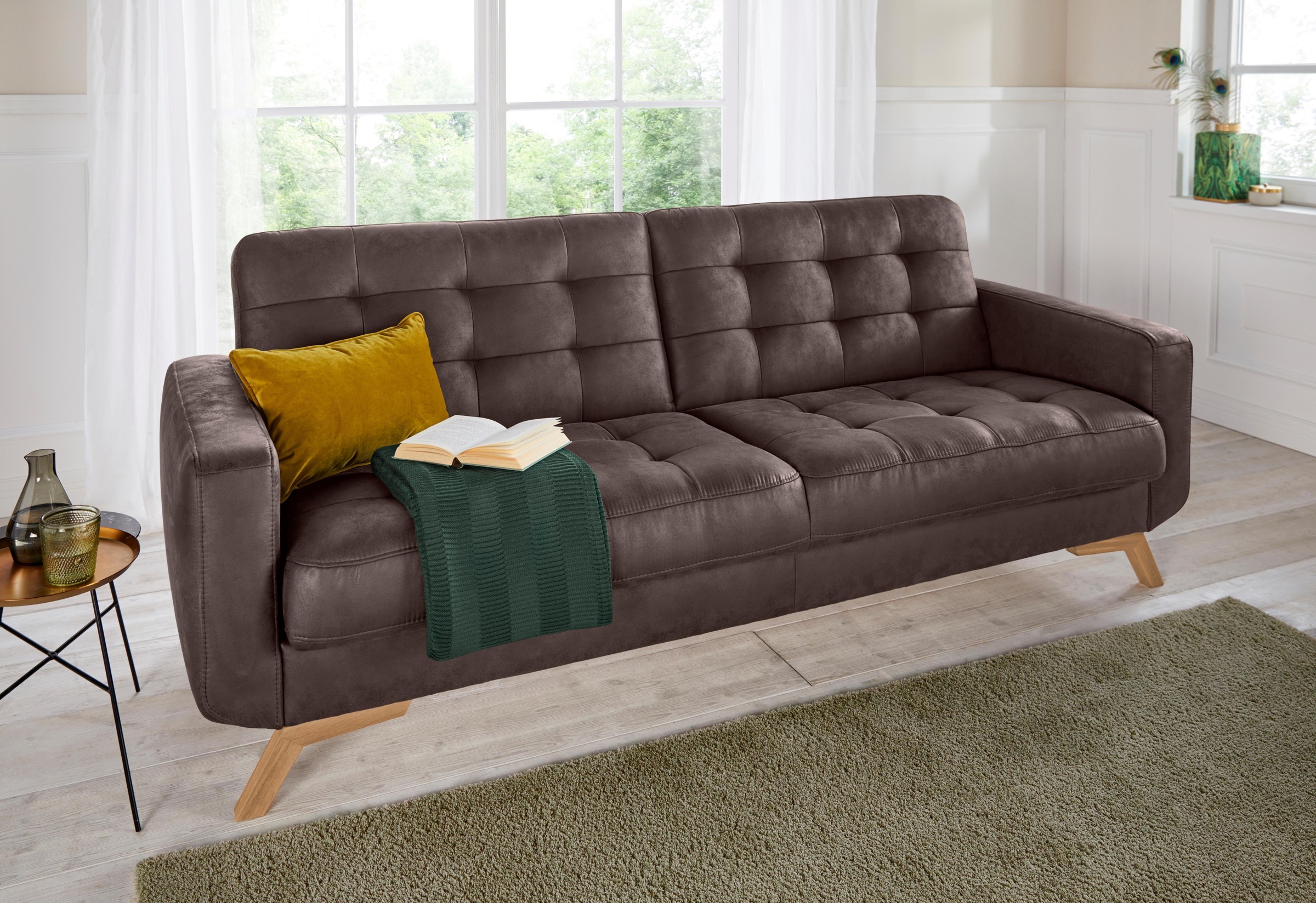 exxpo - sofa fashion 3-Sitzer »Fiord, aktuelles Design, tolle Detailverarbe günstig online kaufen