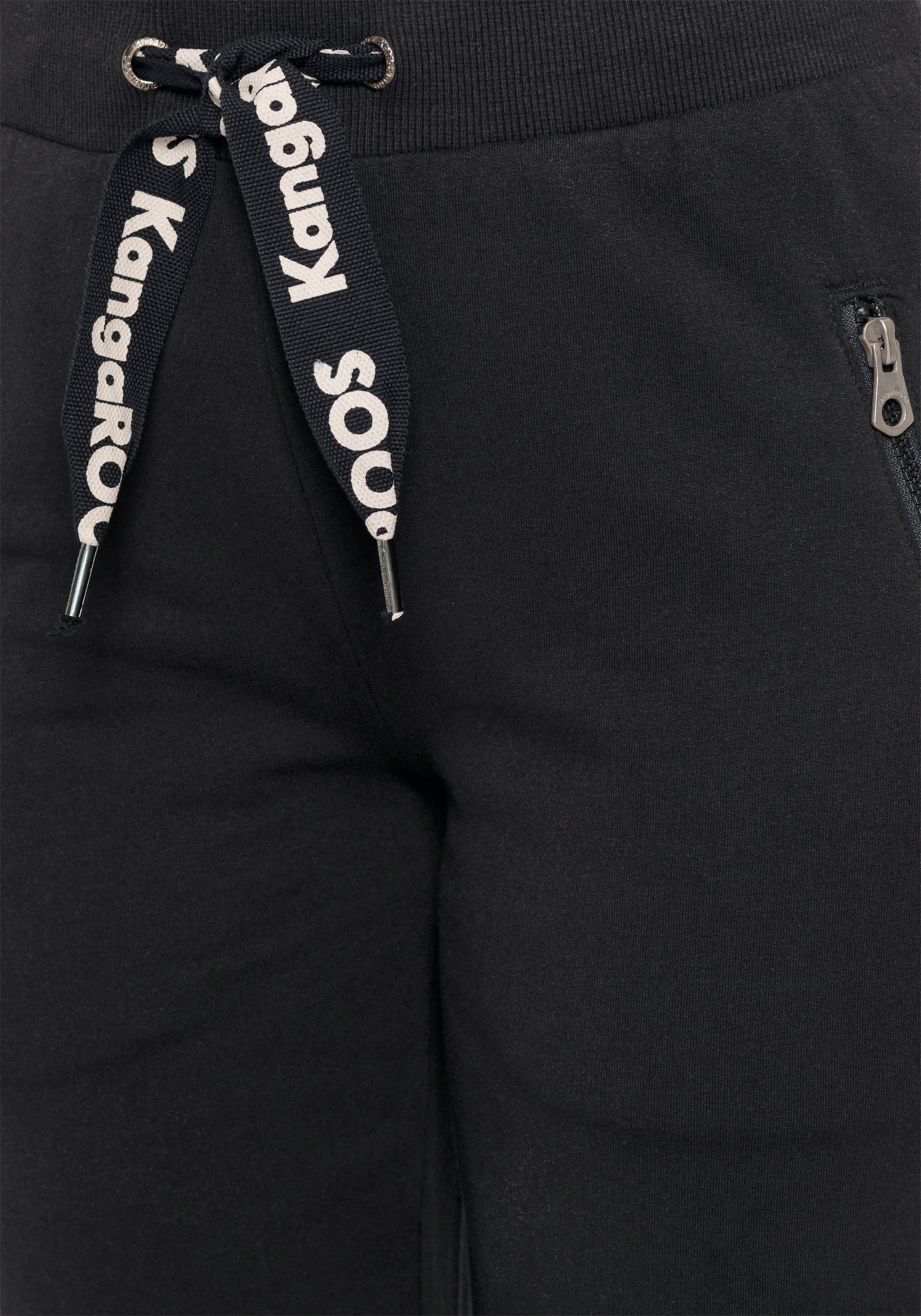 KangaROOS Jogger Pants, Sweatpants mit bestellen KOLLEKTION String -NEUE Logo und Zippertaschen
