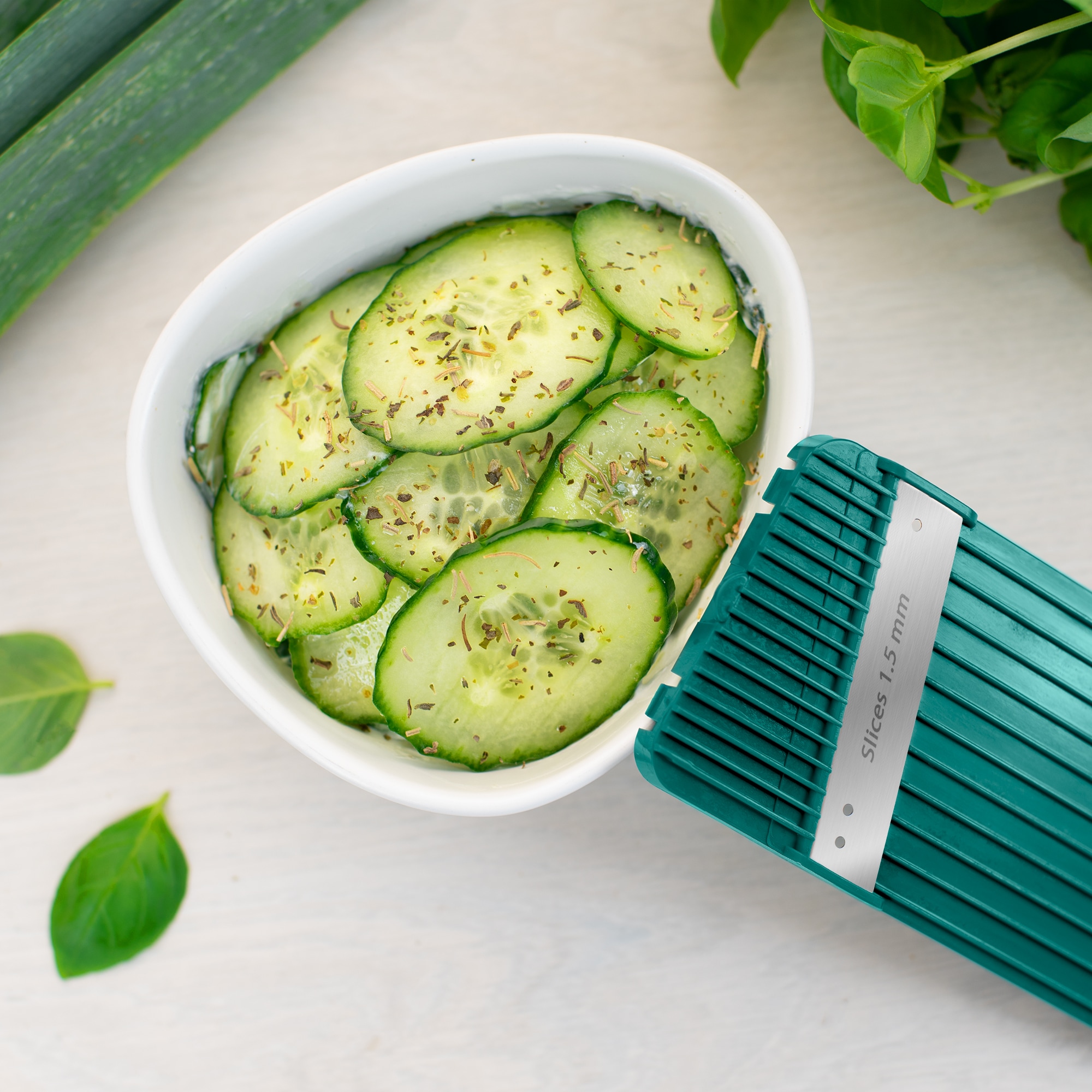 Genius Gemüseschneider »Nicer Dicer Mando, Zerkleiner, 10-tlg.«, sicher und präzise