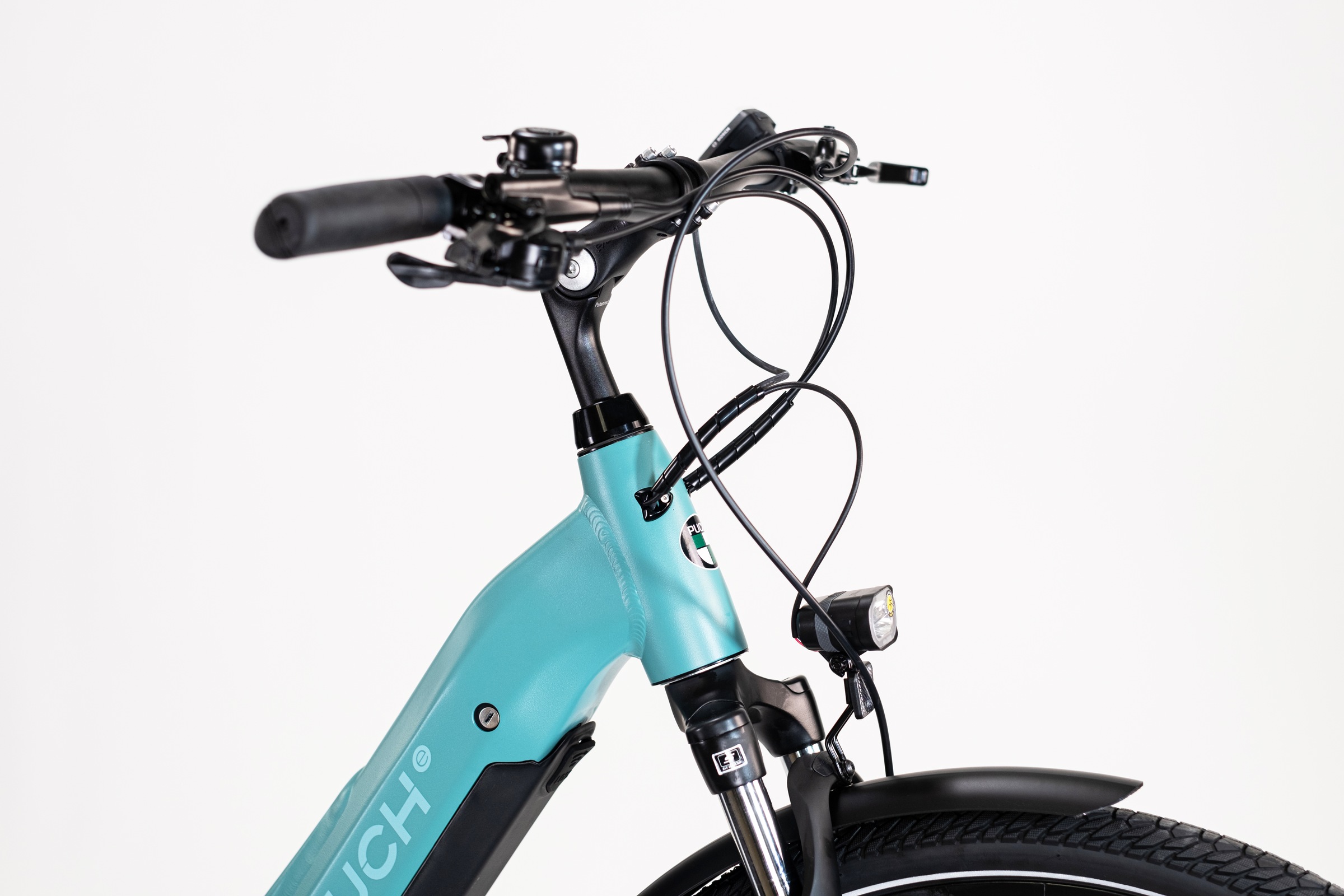 PUCH »PUCH C5.3 ALIVIO / BOSCH 500 Wh 28" grün 9-Gänge« 9 Gang Shimano Alivio RDM3100 Schaltwerk Kettenschaltung Mittelmotor 250 W BOSCH PERFORMANCE LINE 36 V/250 W, Mittelmotor
