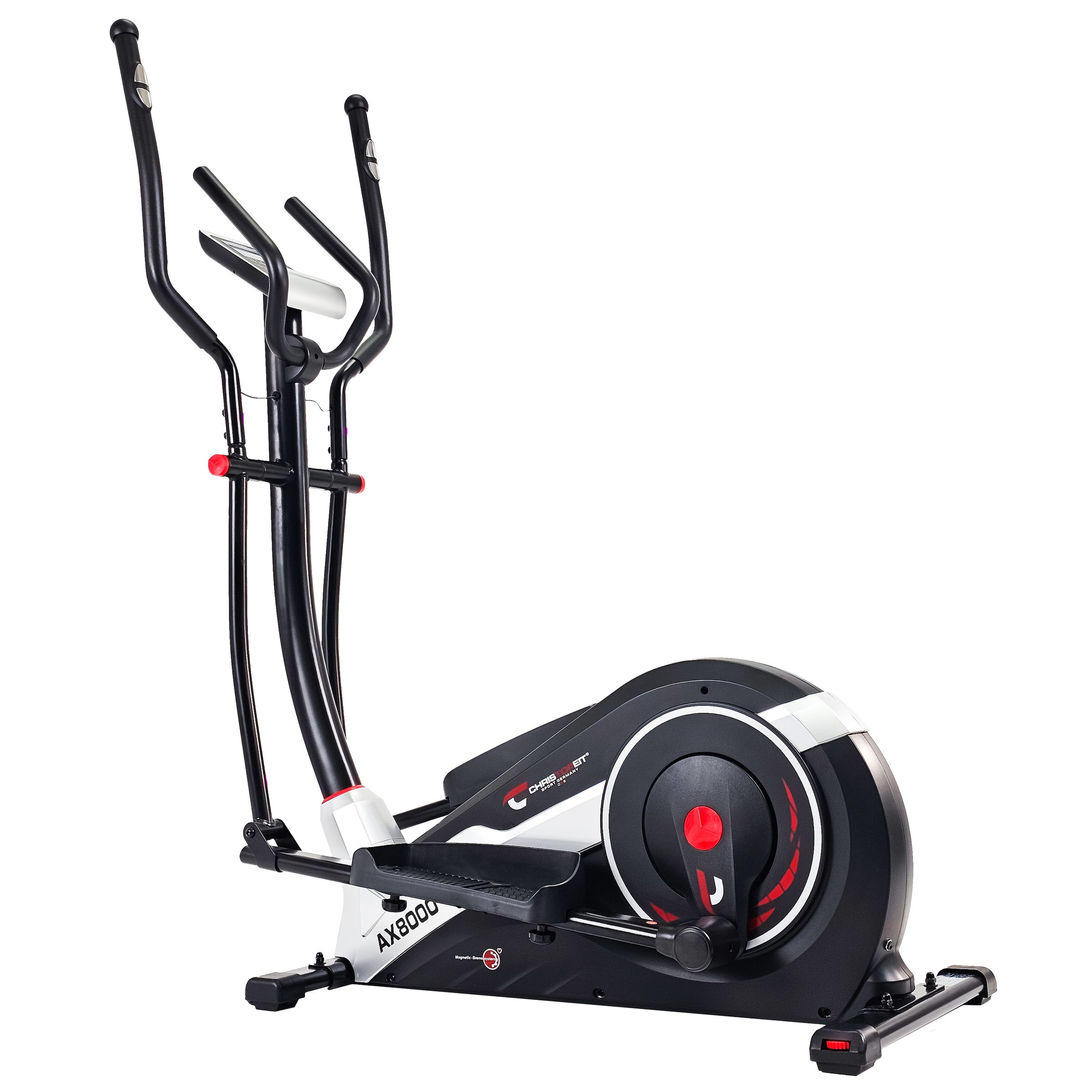 Christopeit Sport® Crosstrainer-Ergometer »AX 8000« 150 kg max. Benutzergewicht, 24 Widerstandsstufen