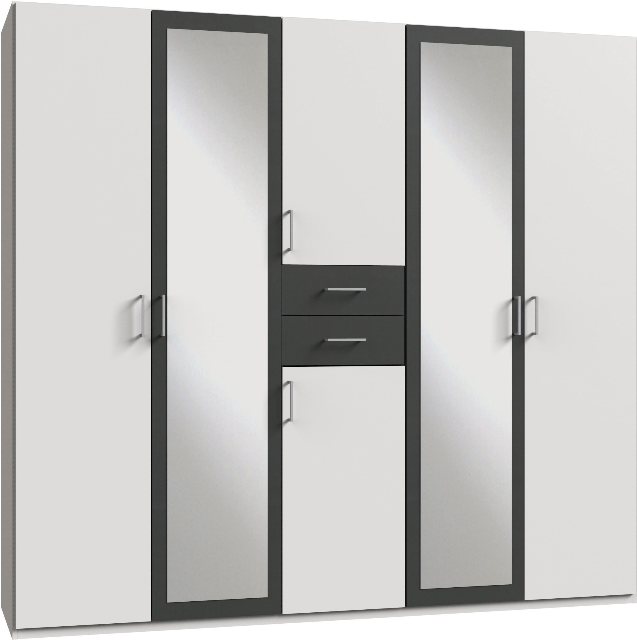 Wimex Kleiderschrank "Diver Drehtürenschrank mit Spiegel, 180, 225 o. 270cm günstig online kaufen