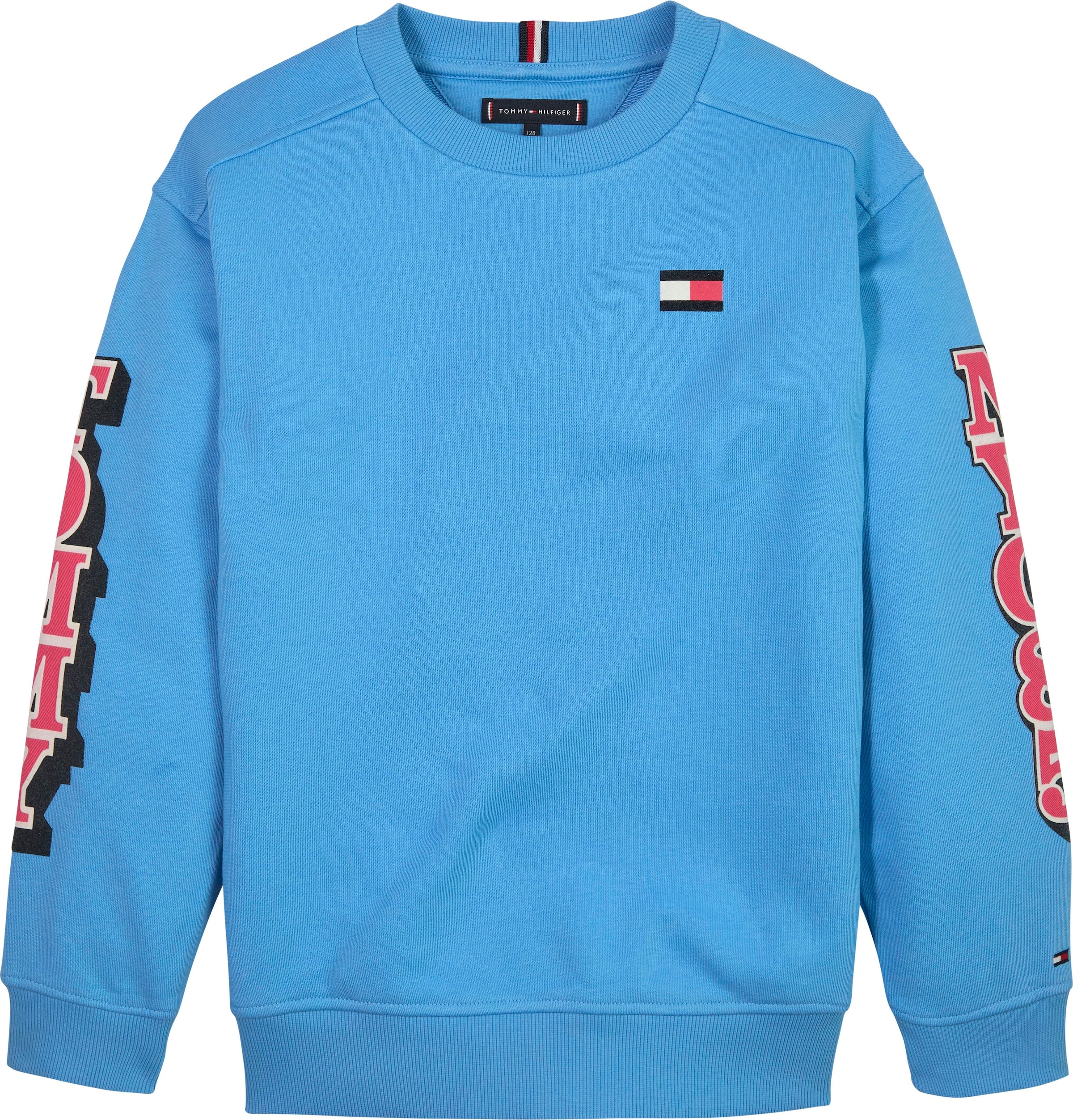 Tommy Hilfiger Sweatshirt »FUN LOGO SWEATSHIRT«, mit Print auf den Ärmeln  online bestellen