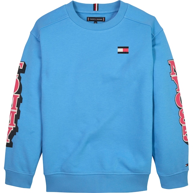 Tommy Hilfiger Sweatshirt »FUN LOGO SWEATSHIRT«, mit Print auf den Ärmeln  online bestellen