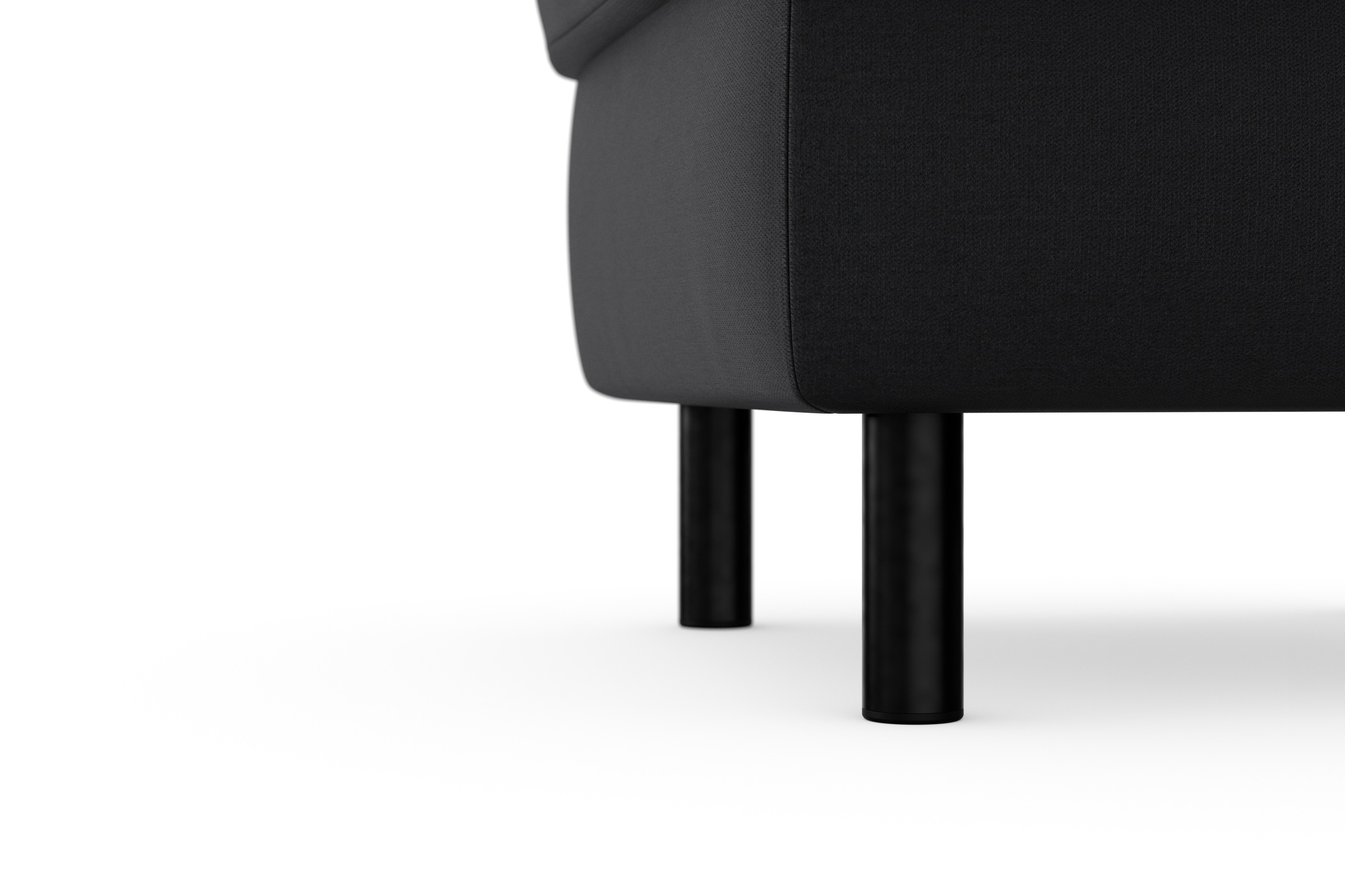 sit&more Stauraumhocker »Sinatra«, Sitzfläche ist abnehmbar, mattschwarze Metallfüße