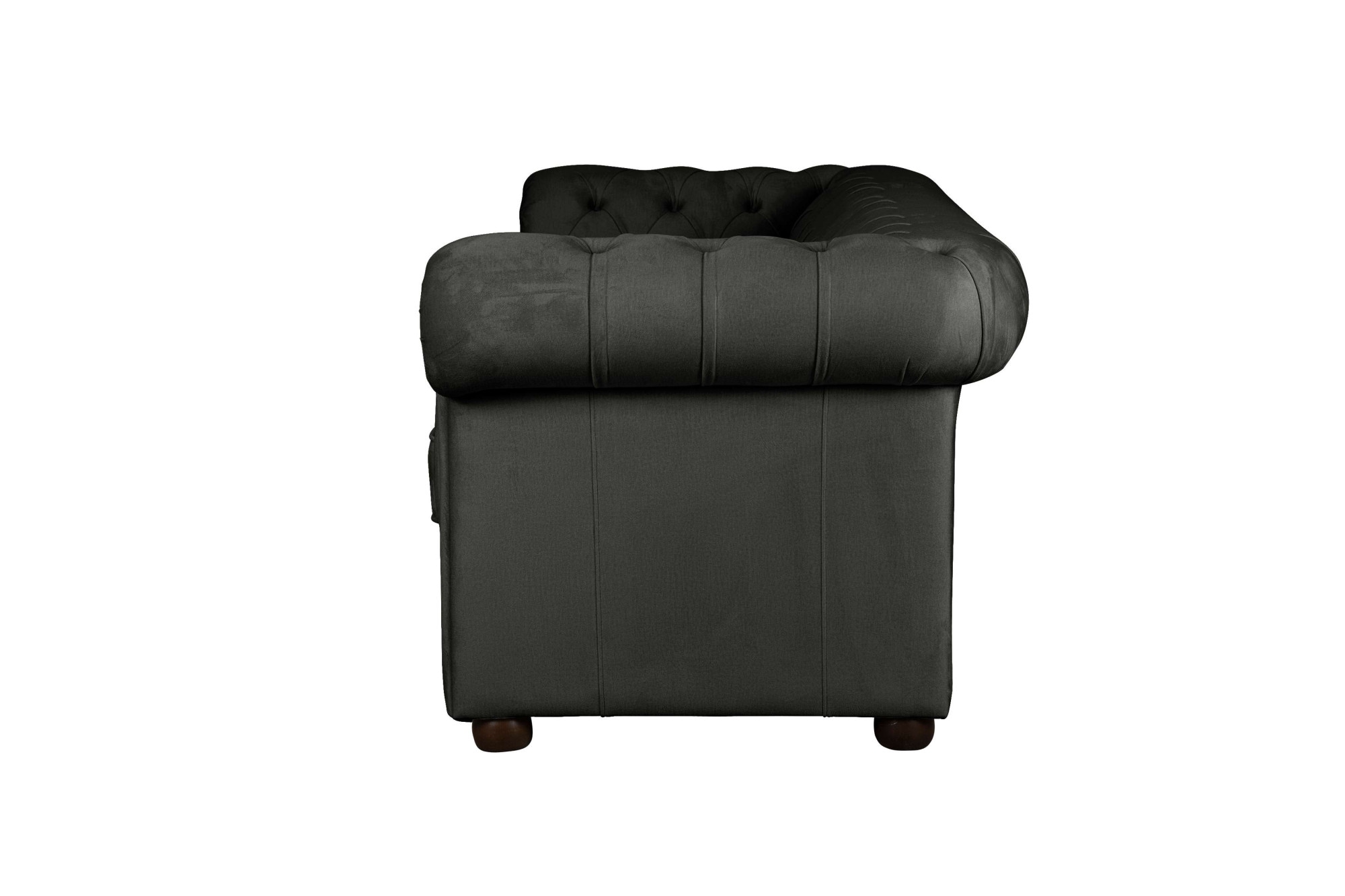 Home affaire Sessel »CHARENTE, Chesterfield, Wellenfederung, Maße B/T/H: 105/89/74 cm«, mit edler Knopfheftung und typischen Armlehnen
