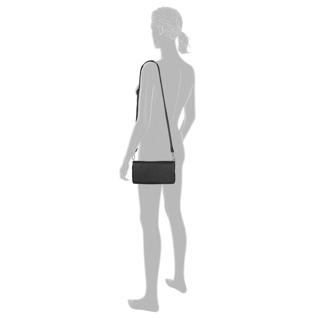 TOM TAILOR Abendtasche »Xia« klares Design mit Logoprägung und fließender Silhouette in Lederoptik