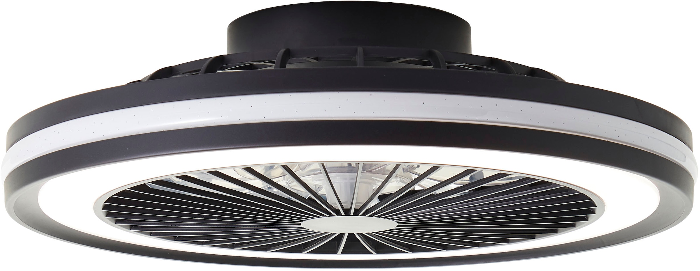 Brilliant LED Deckenleuchte »Palmero«, mit Ventilator, Ø 47 cm, IC-RGB, 5000 lm, dimmbar, 2700-6500 K
