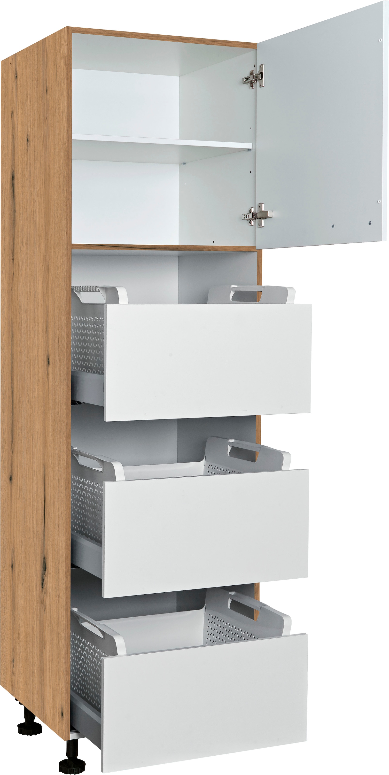 Express Küchen Vorratsschrank »ARTA« vormontiert günstig online kaufen