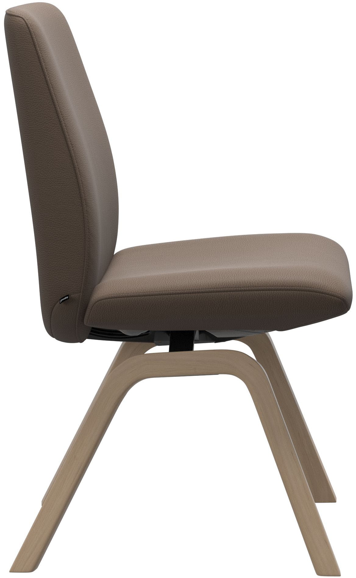 Stressless® Polsterstuhl »Laurel«, Leder BATICK, Low Back, Größe L, mit schräggestellten Beinen in Schwarz