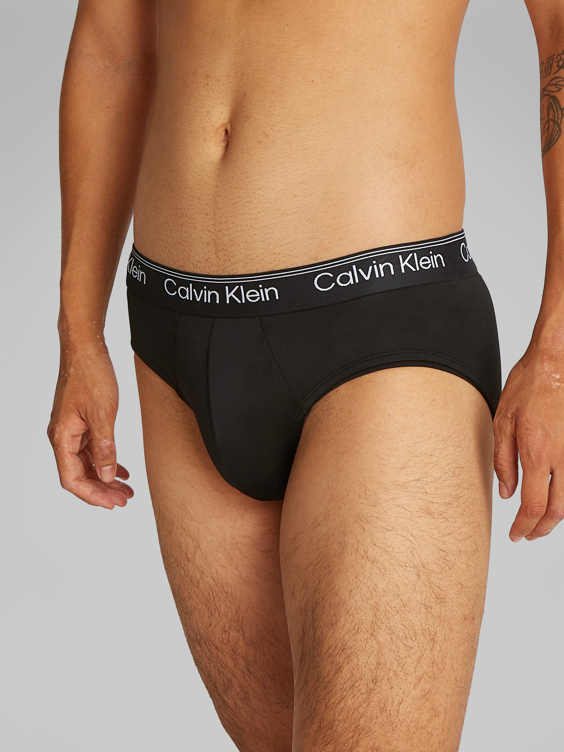 Calvin Klein Underwear Hipster »HIP BRIEF 3PK«, (Packung, 3er-Pack), mit Logo-Elastikbund