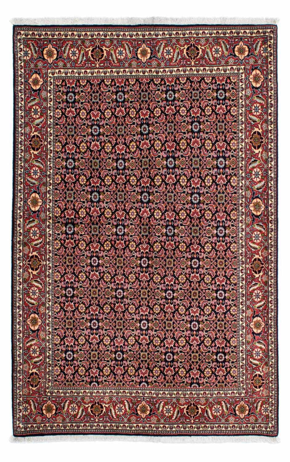 morgenland Wollteppich »Bidjar - Zanjan Stark Gemustert Blu scuro 215 x 140 günstig online kaufen