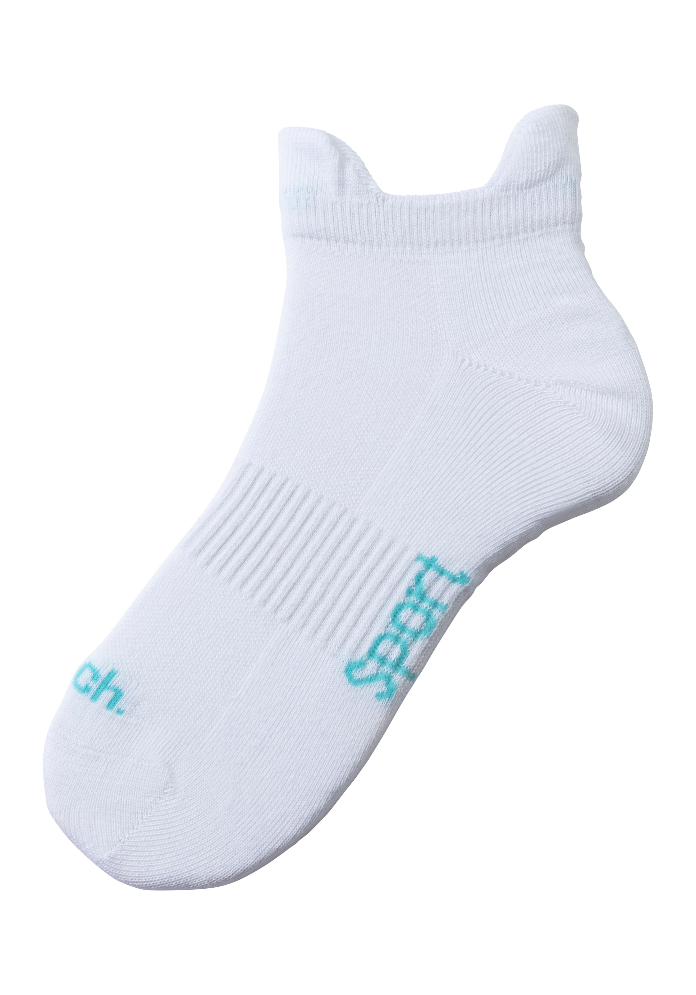 Bench. Sneakersocken, (Packung, 6 Paar), mit feiner Mesh Konstruktion und Mittelfußgummi