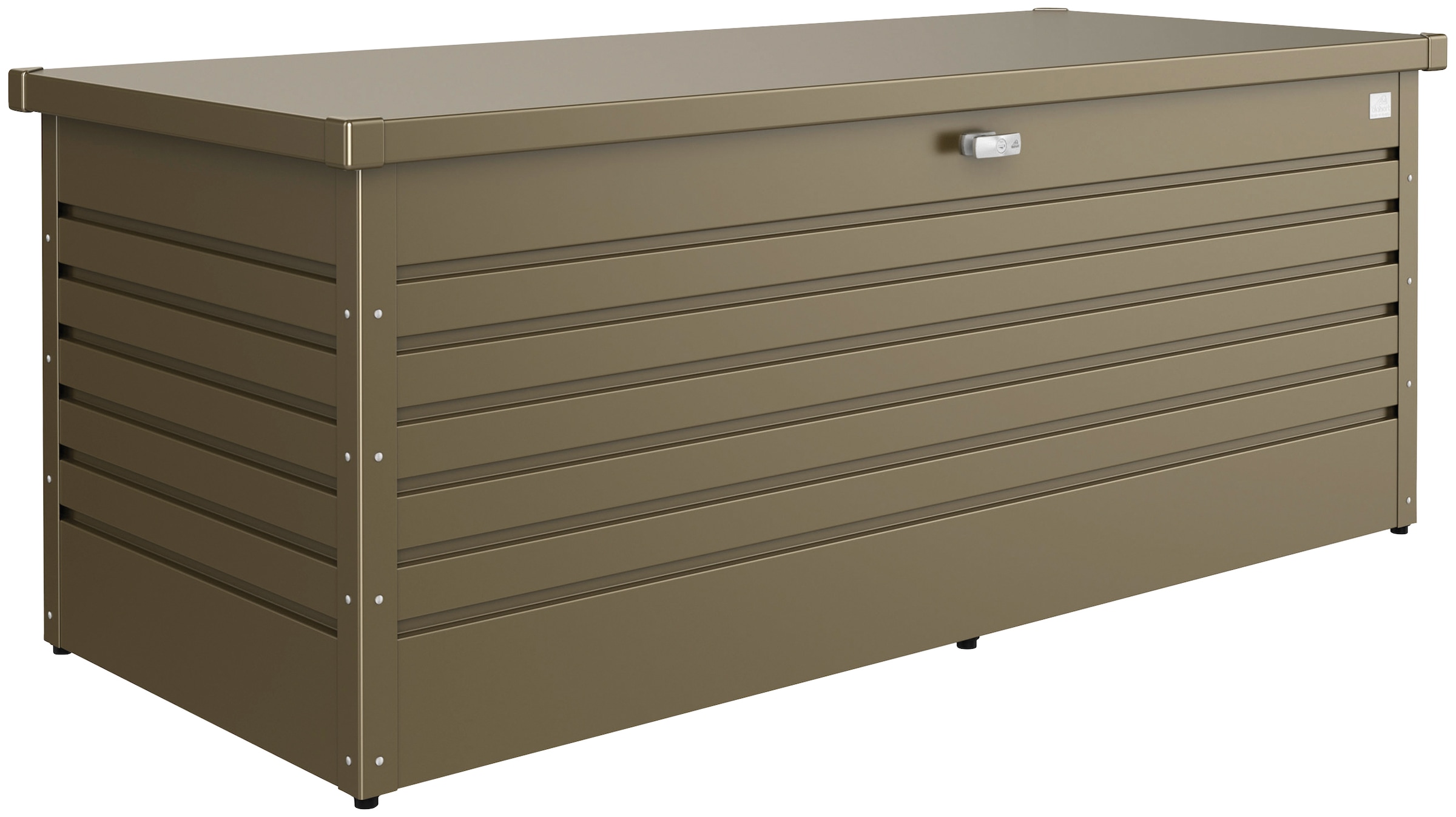 Aufbewahrungsbox »Freizeitbox 180«, BxTxH: 181x79x71 cm, bronzefarben metallic