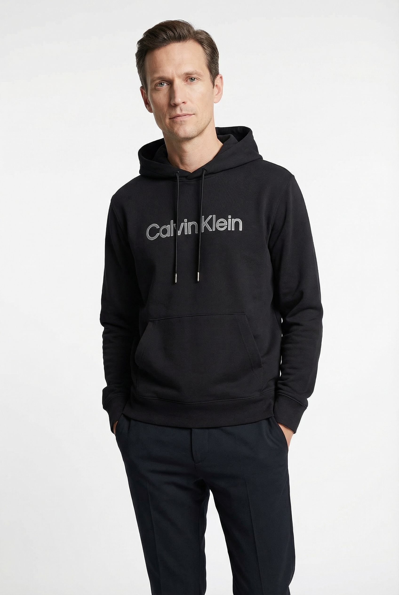 Calvin Klein Kapuzensweatshirt »LS EU 350TERRYHOODIE«, Regular fit mit Kapuze
