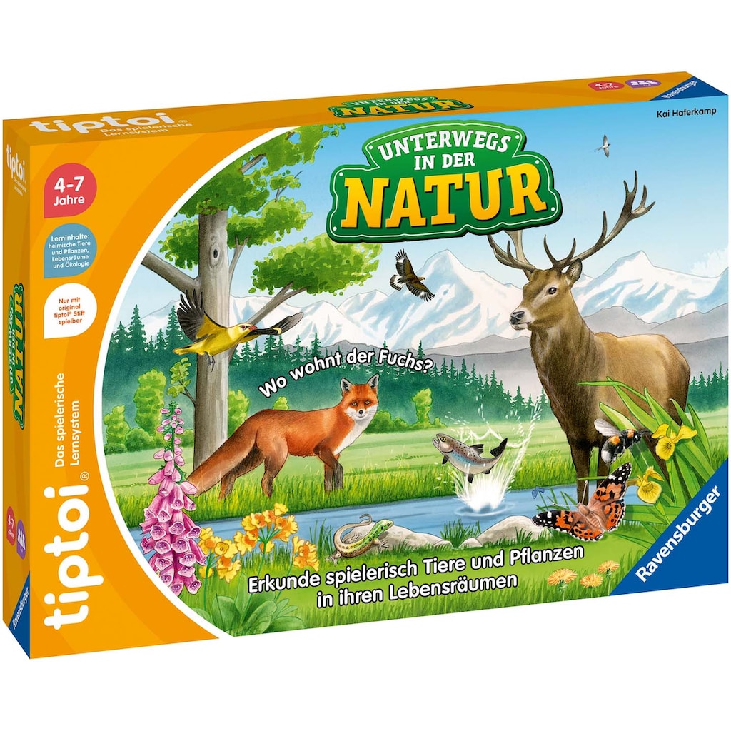 Ravensburger Spiel »tiptoi® Unterwegs in der Natur«